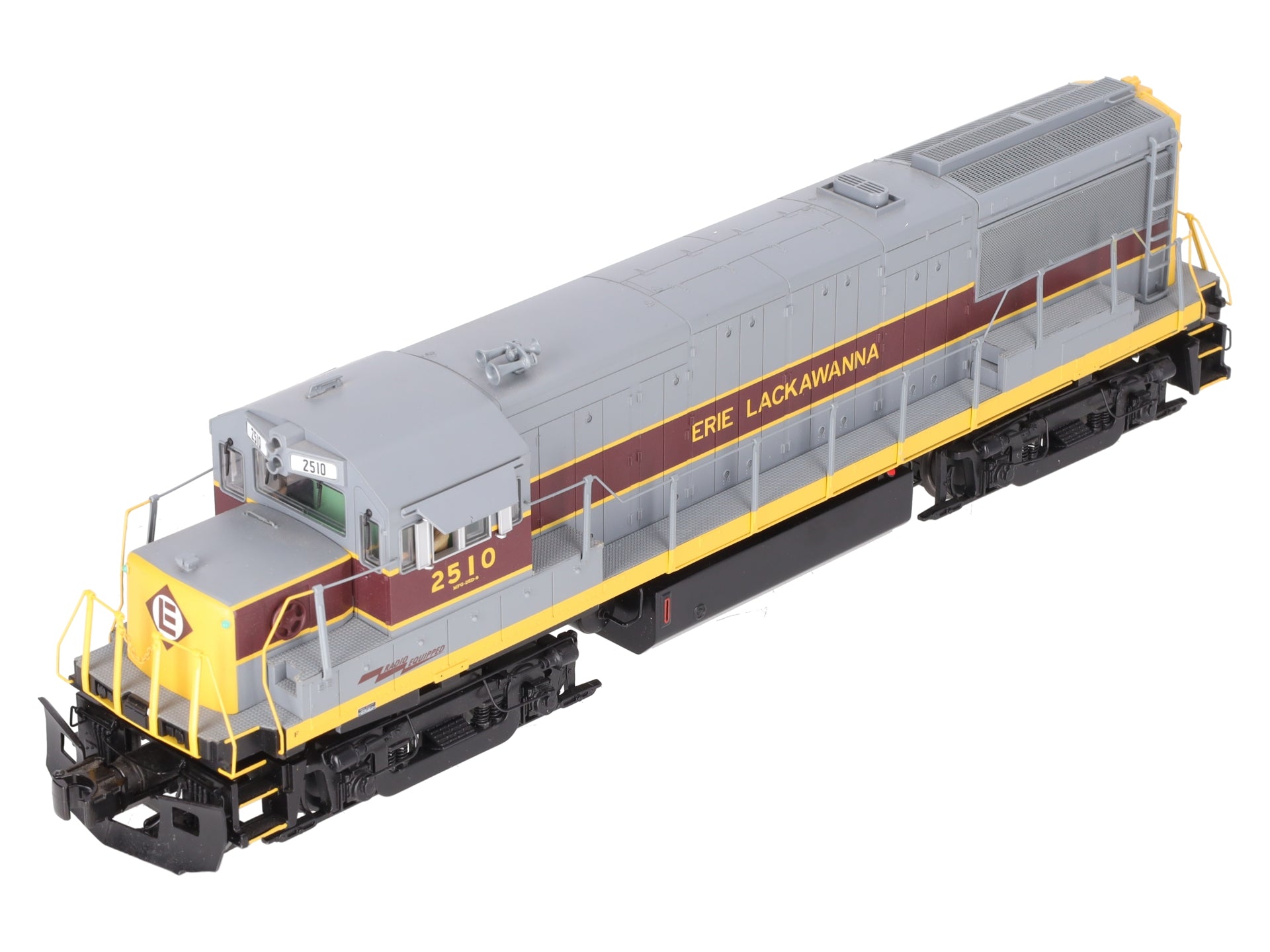 MTH 20-2963-1 O Scale Erie Lackawanna U25B Diesel Engine w/PS 2.0 #2510 EX/Box