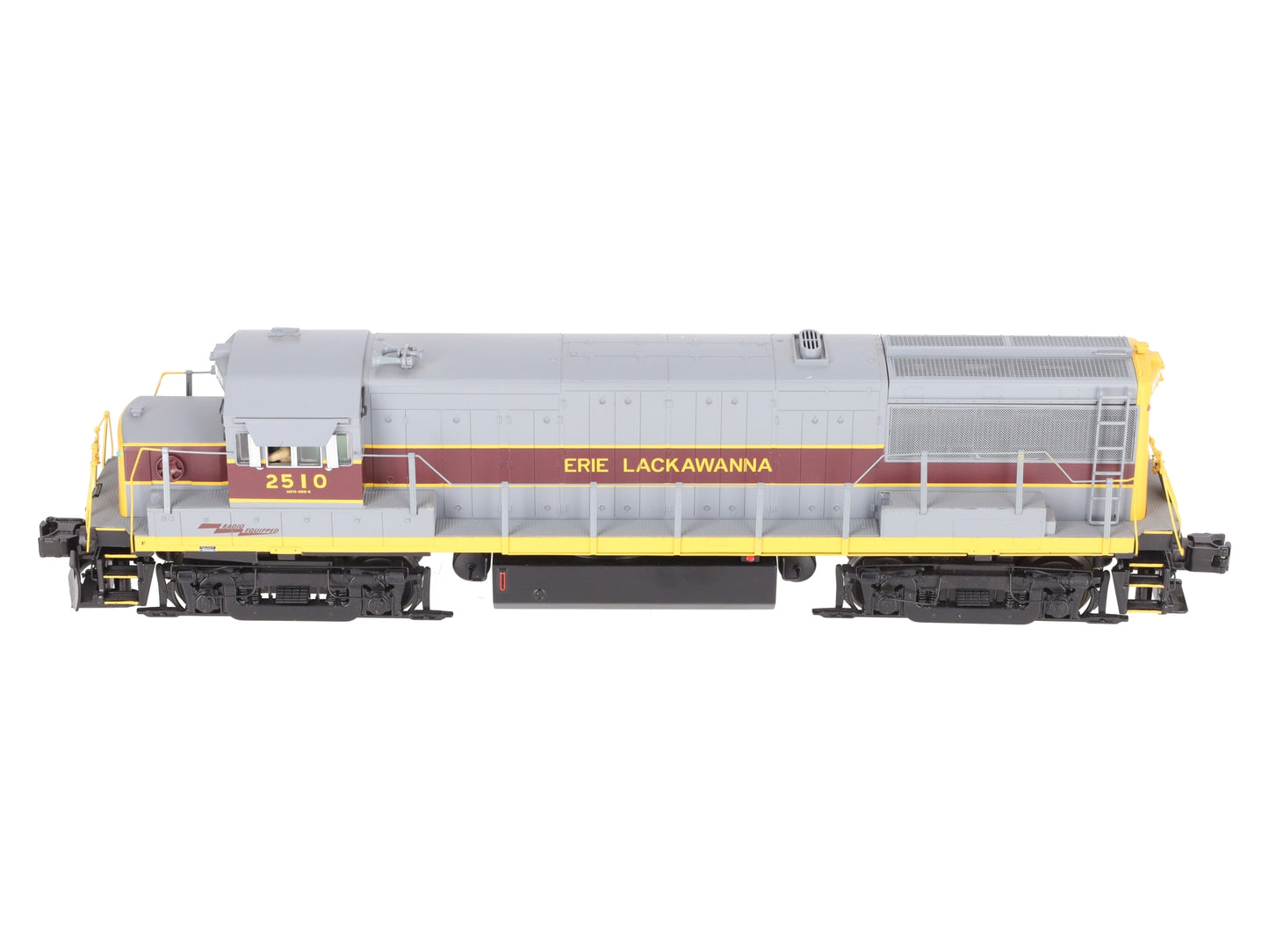 MTH 20-2963-1 O Scale Erie Lackawanna U25B Diesel Engine w/PS 2.0 #2510 EX/Box