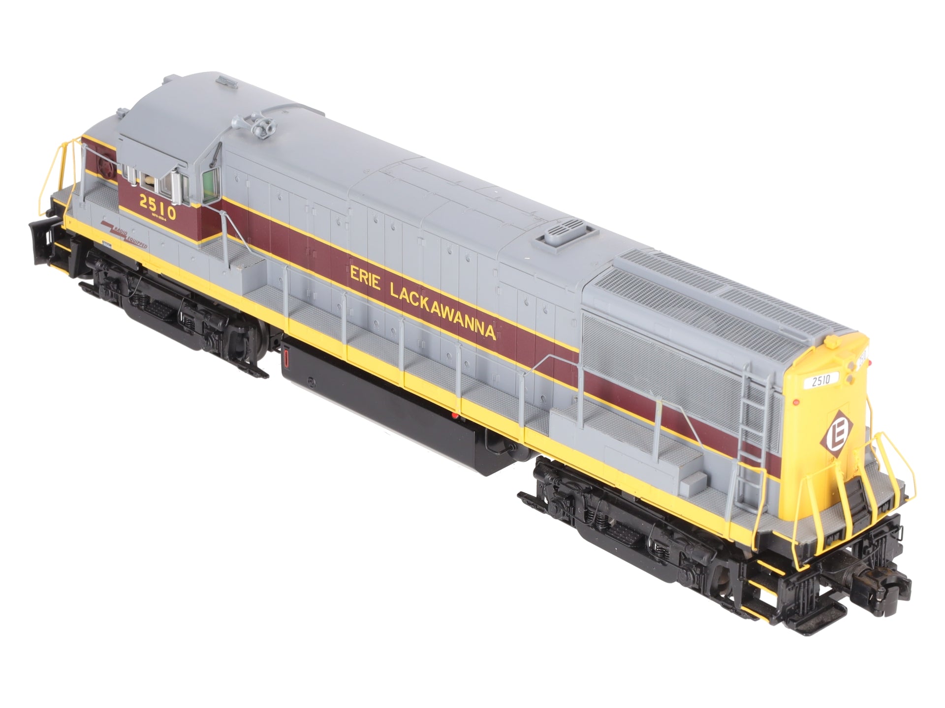 MTH 20-2963-1 O Scale Erie Lackawanna U25B Diesel Engine w/PS 2.0 #2510 EX/Box