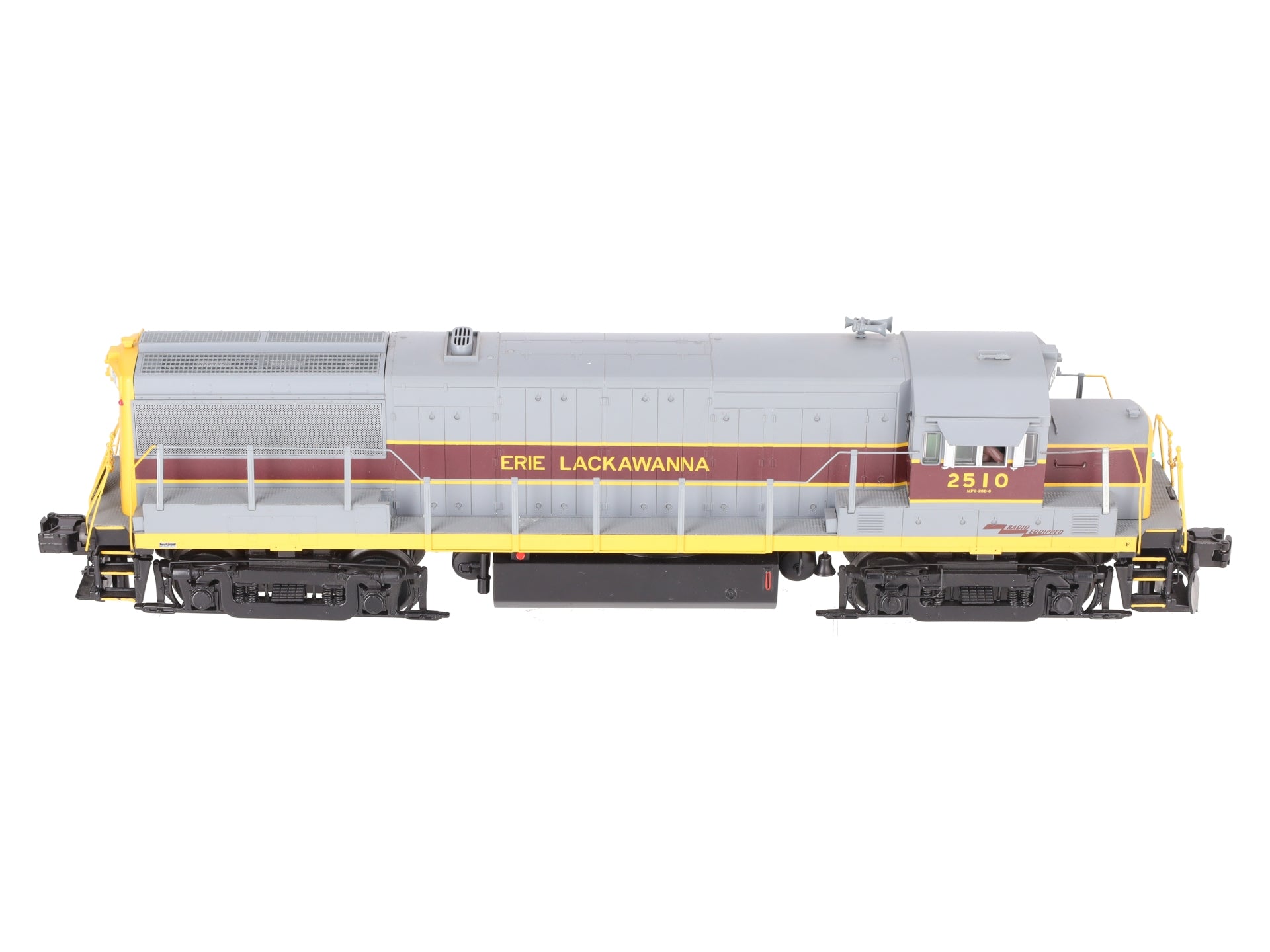 MTH 20-2963-1 O Scale Erie Lackawanna U25B Diesel Engine w/PS 2.0 #2510 EX/Box