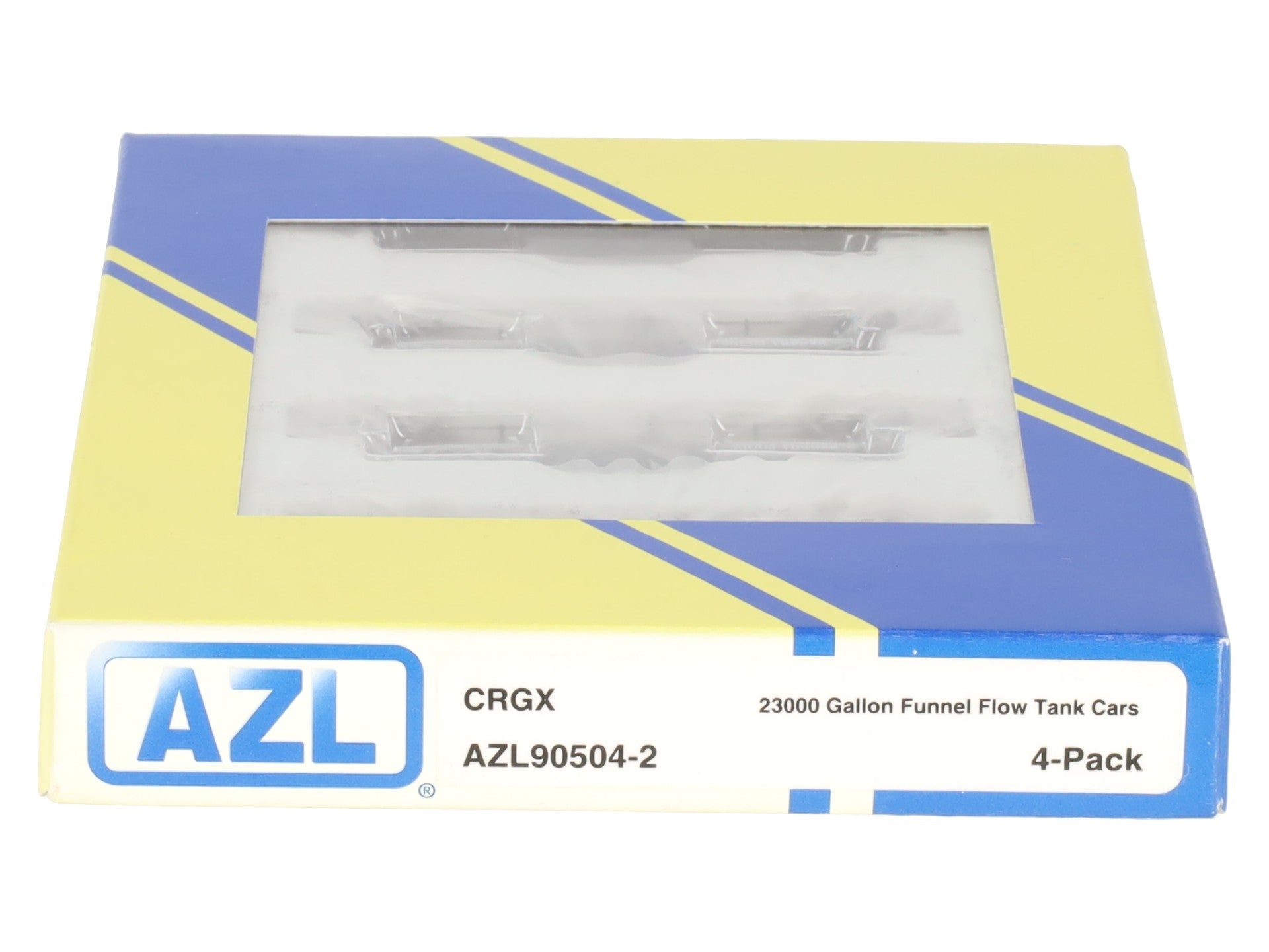 American Z-Line 90504-2 Z CRGX 23000 Gallon Funnel Flow Tank Cars (Pack of 4) NIB