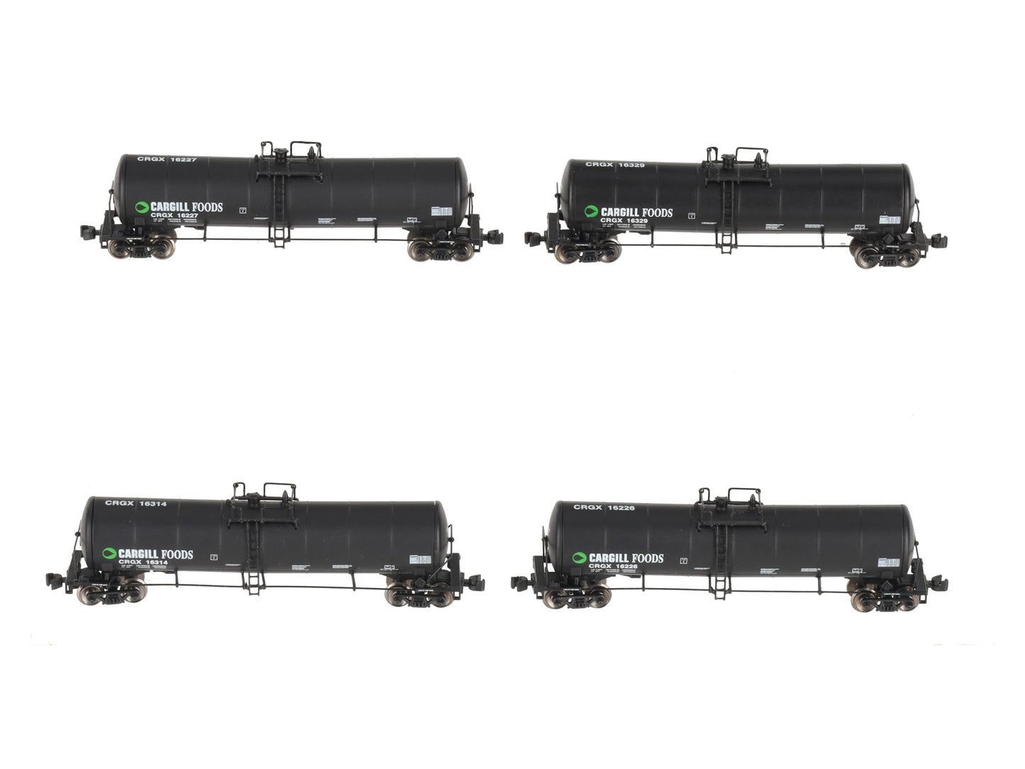 American Z-Line 90504-2 Z CRGX 23000 Gallon Funnel Flow Tank Cars (Pack of 4) NIB