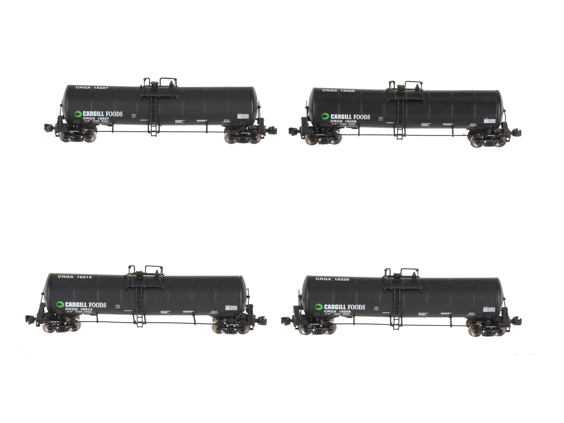 American Z-Line 90504-2 Z CRGX 23000 Gallon Funnel Flow Tank Cars (Pack of 4) NIB