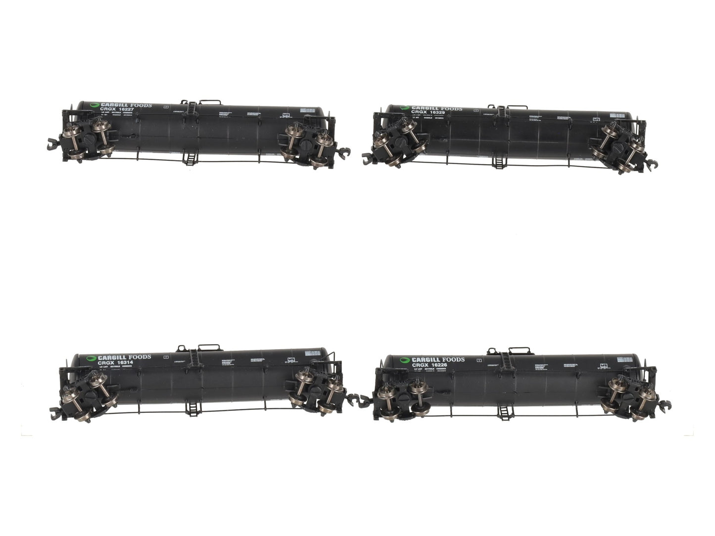 American Z-Line 90504-2 Z CRGX 23000 Gallon Funnel Flow Tank Cars (Pack of 4) NIB