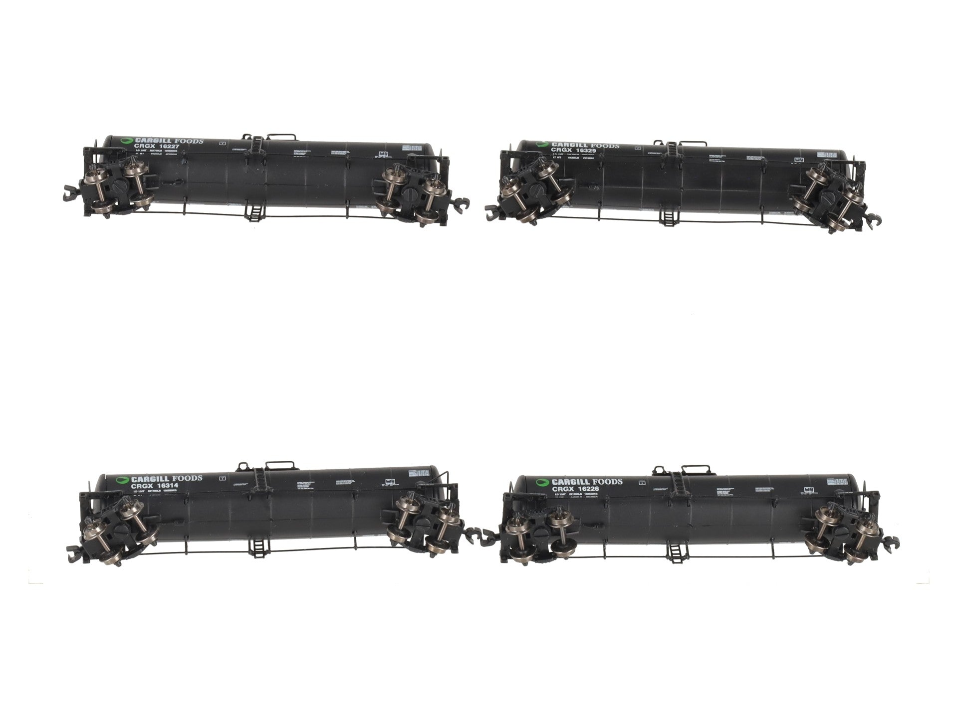 American Z-Line 90504-2 Z CRGX 23000 Gallon Funnel Flow Tank Cars (Pack of 4) NIB