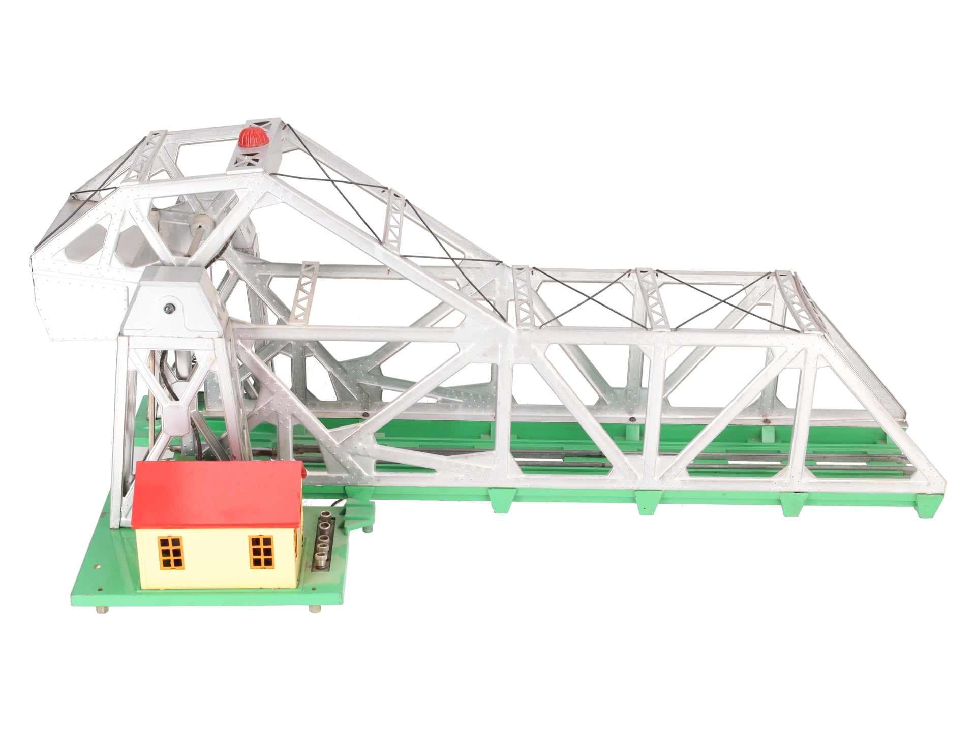 Lionel 313 Vintage O Gray Operating Bascule Bridge VG