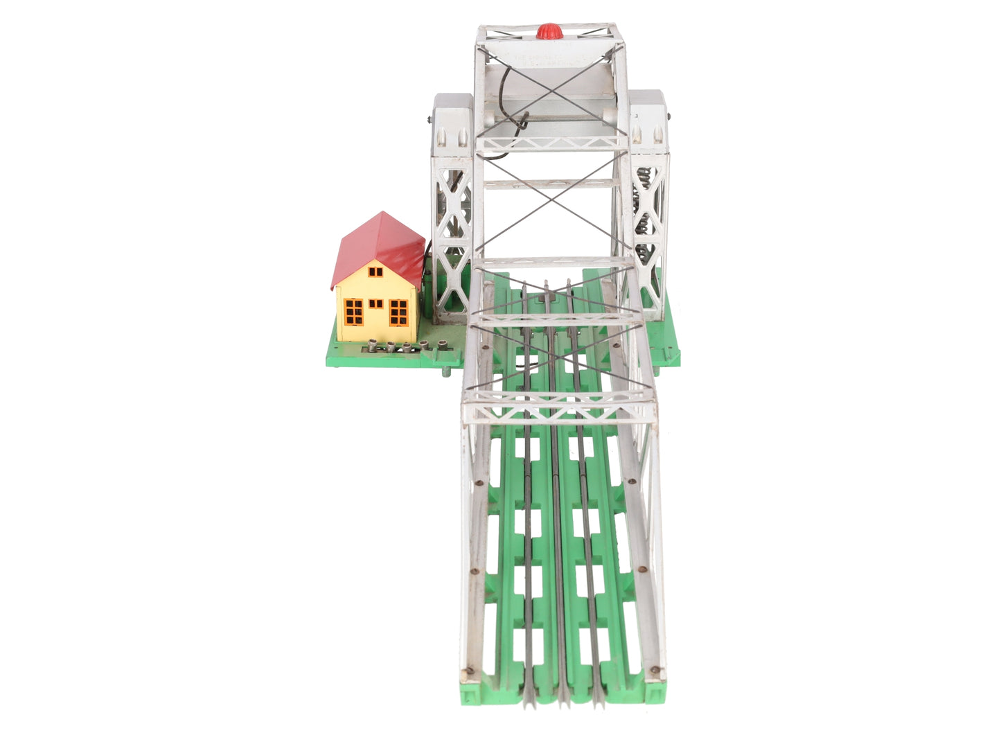 Lionel 313 Vintage O Gray Operating Bascule Bridge VG