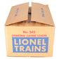 Lionel 342 Vintage O Motorized Operating Culvert Loader with Car VG/Box