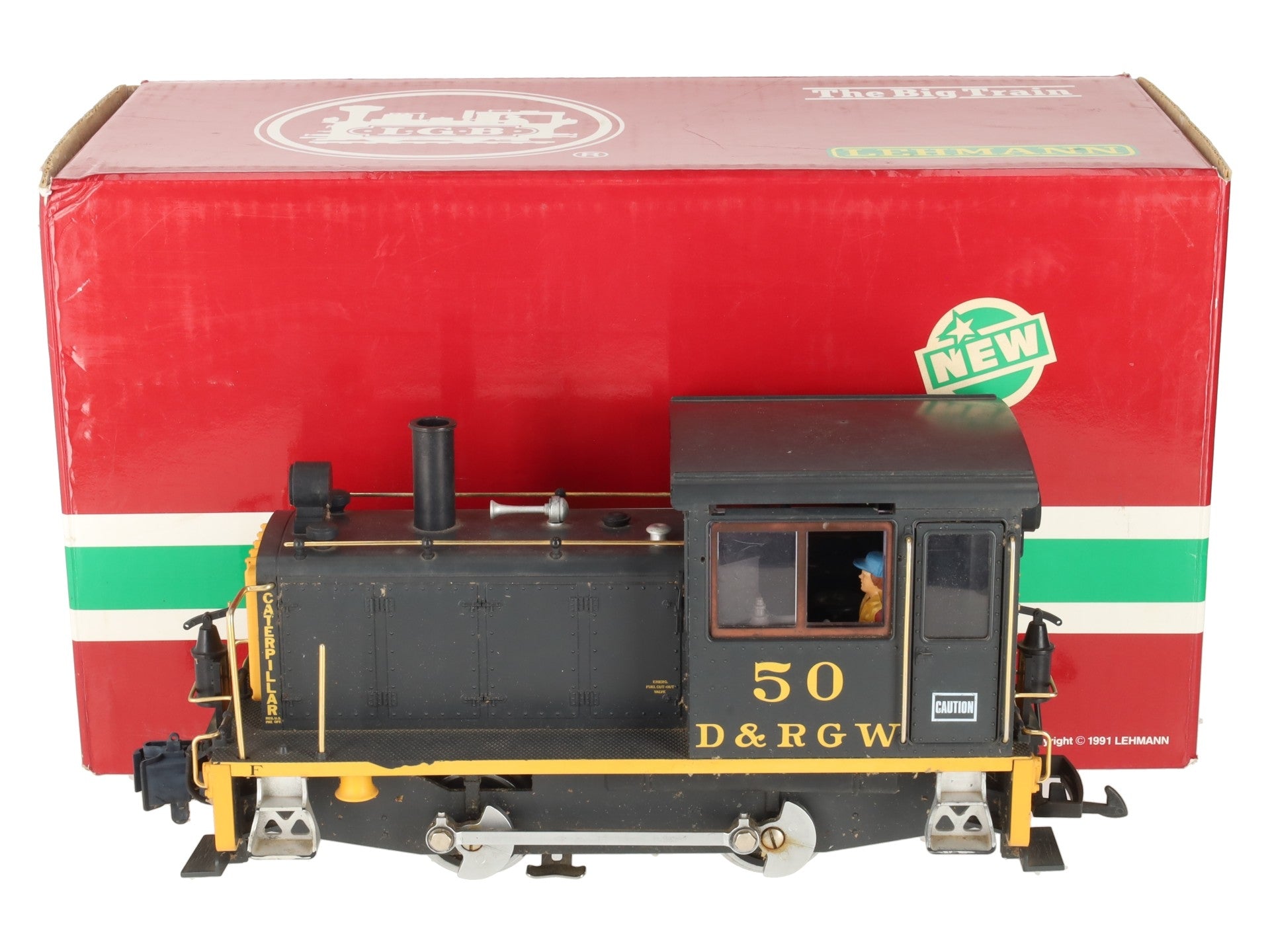 LGB 2063 G Denver and Rio Grande Western 0-4-0 Diesel Switcher #50 EX/Box