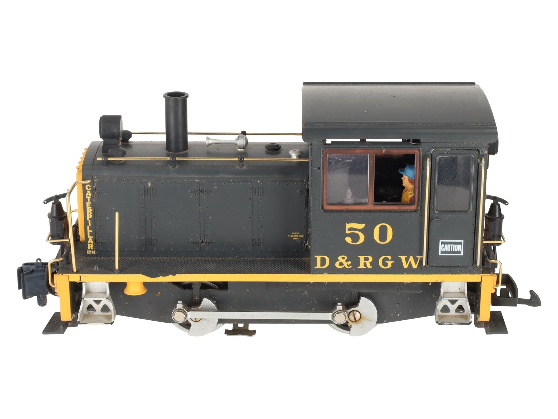 LGB 2063 G Denver and Rio Grande Western 0-4-0 Diesel Switcher #50 EX/Box