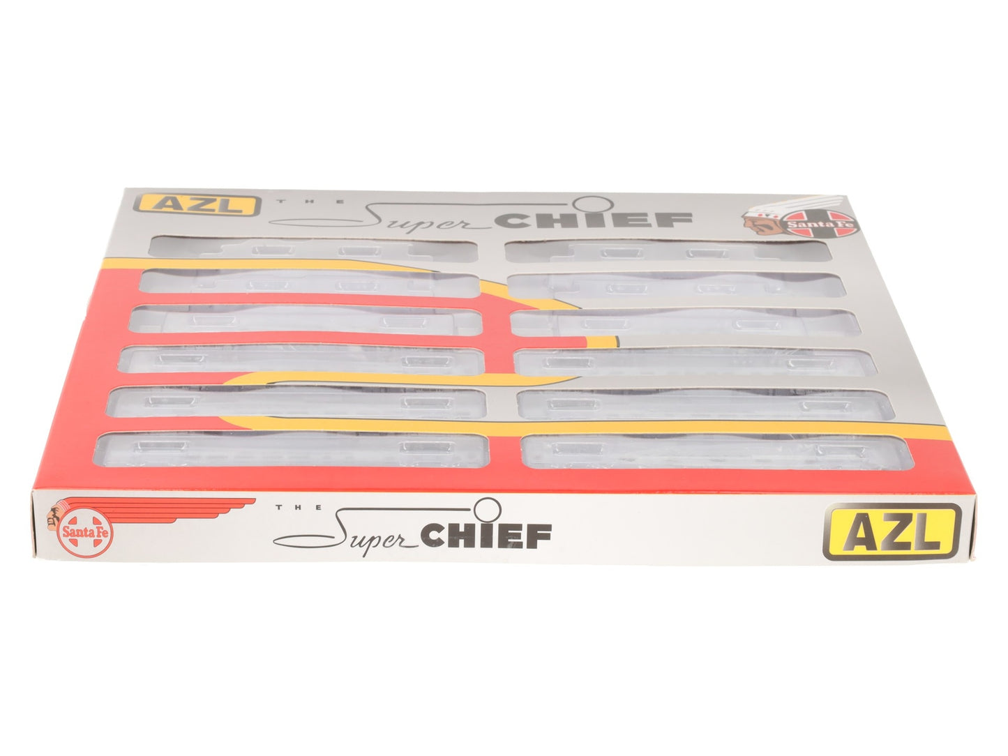 American Z-Line 72201 Z Scale Santa Fe Super Chief 8 Car Passenger Car Set NIB
