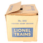Lionel 345 Vintage O Motorized Culvert Unloader with Car VG/Box
