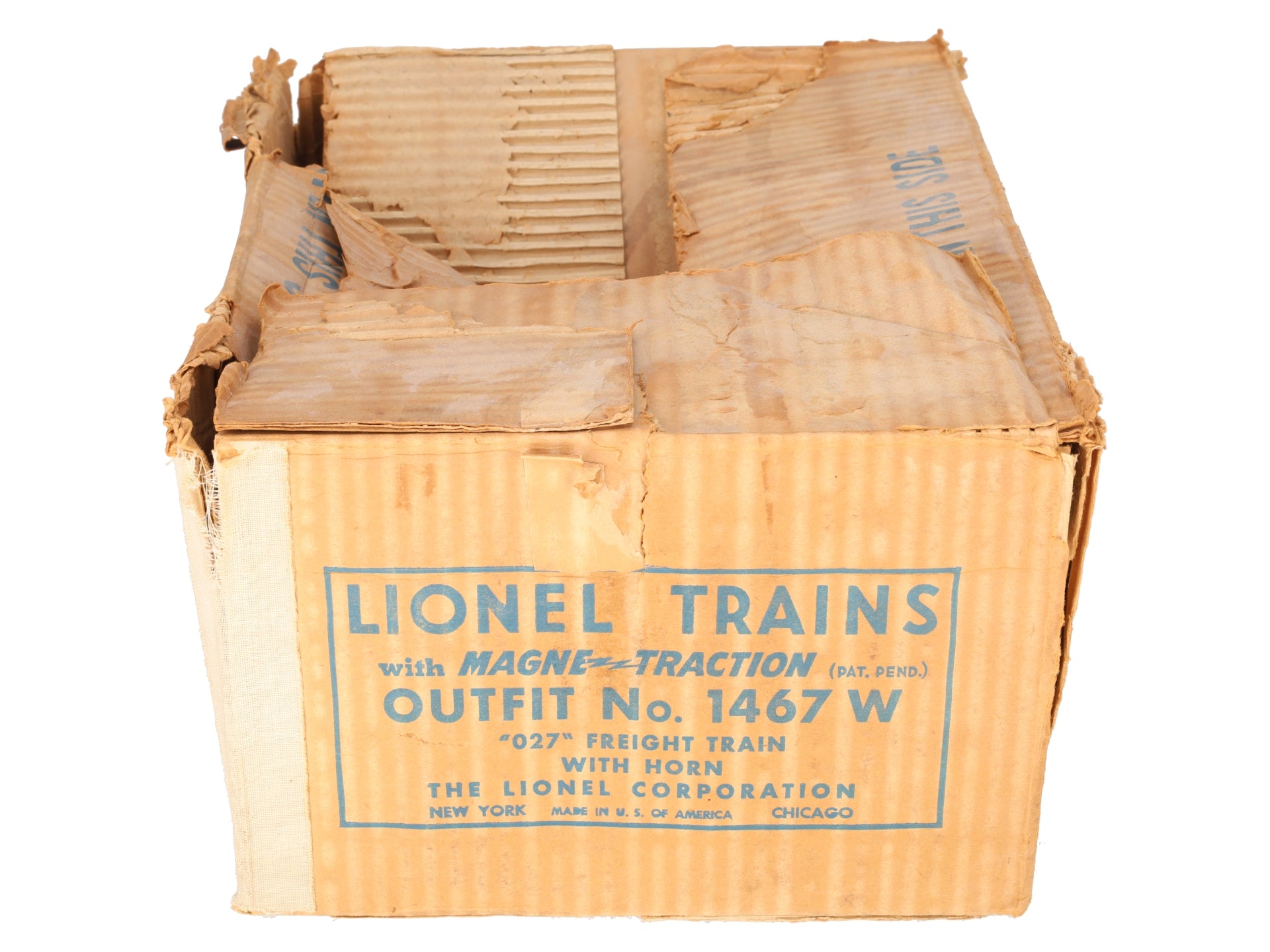 Lionel 1467W Vintage O Postwar Set 6656, 6465, 6456, 6357 VG/Box
