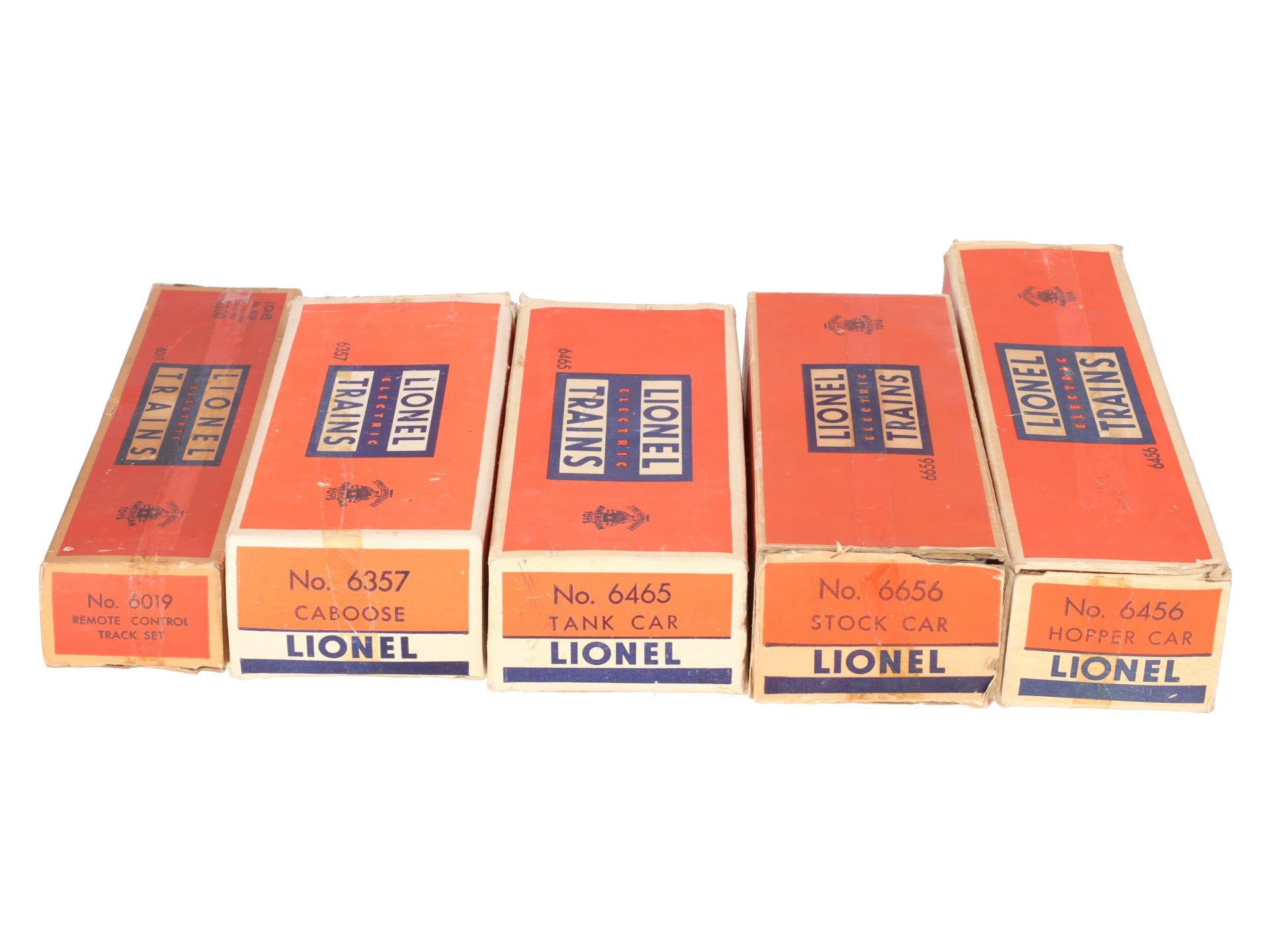 Lionel 1467W Vintage O Postwar Set 6656, 6465, 6456, 6357 VG/Box