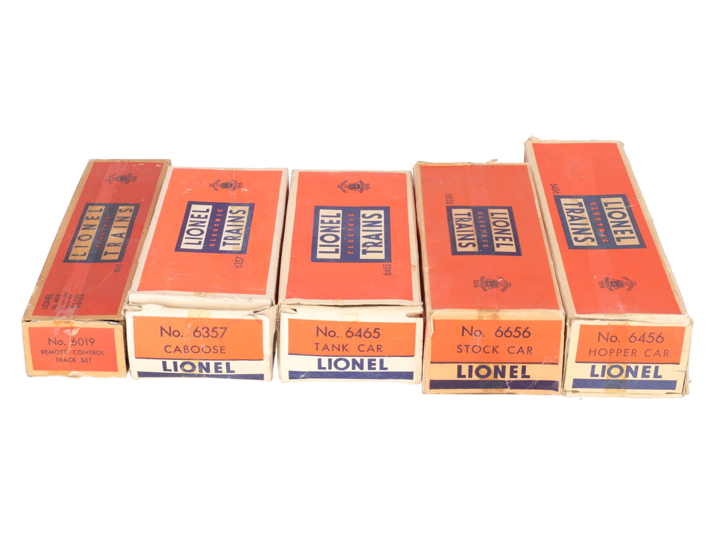Lionel 1467W Vintage O Postwar Set 6656, 6465, 6456, 6357 VG/Box