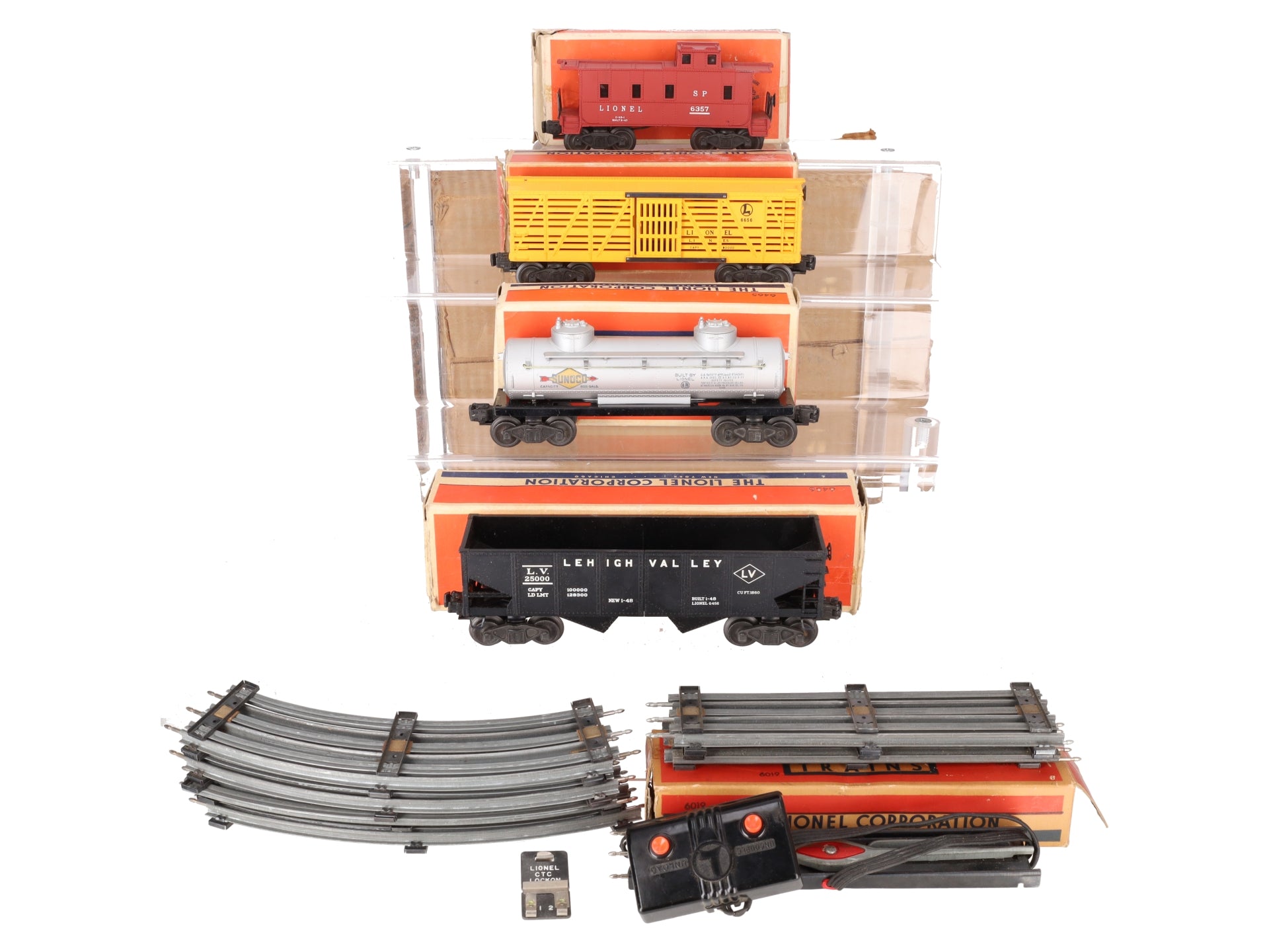 Lionel 1467W Vintage O Postwar Set 6656, 6465, 6456, 6357 VG/Box