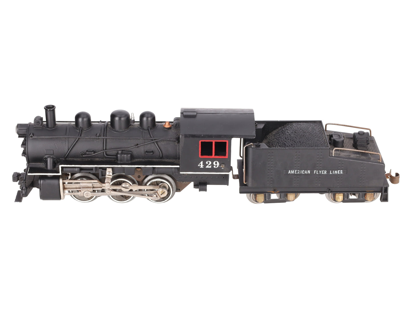 American Flyer 429 Vintage O Gauge 0-6-0 Steam Switcher W/Tender -Repainted