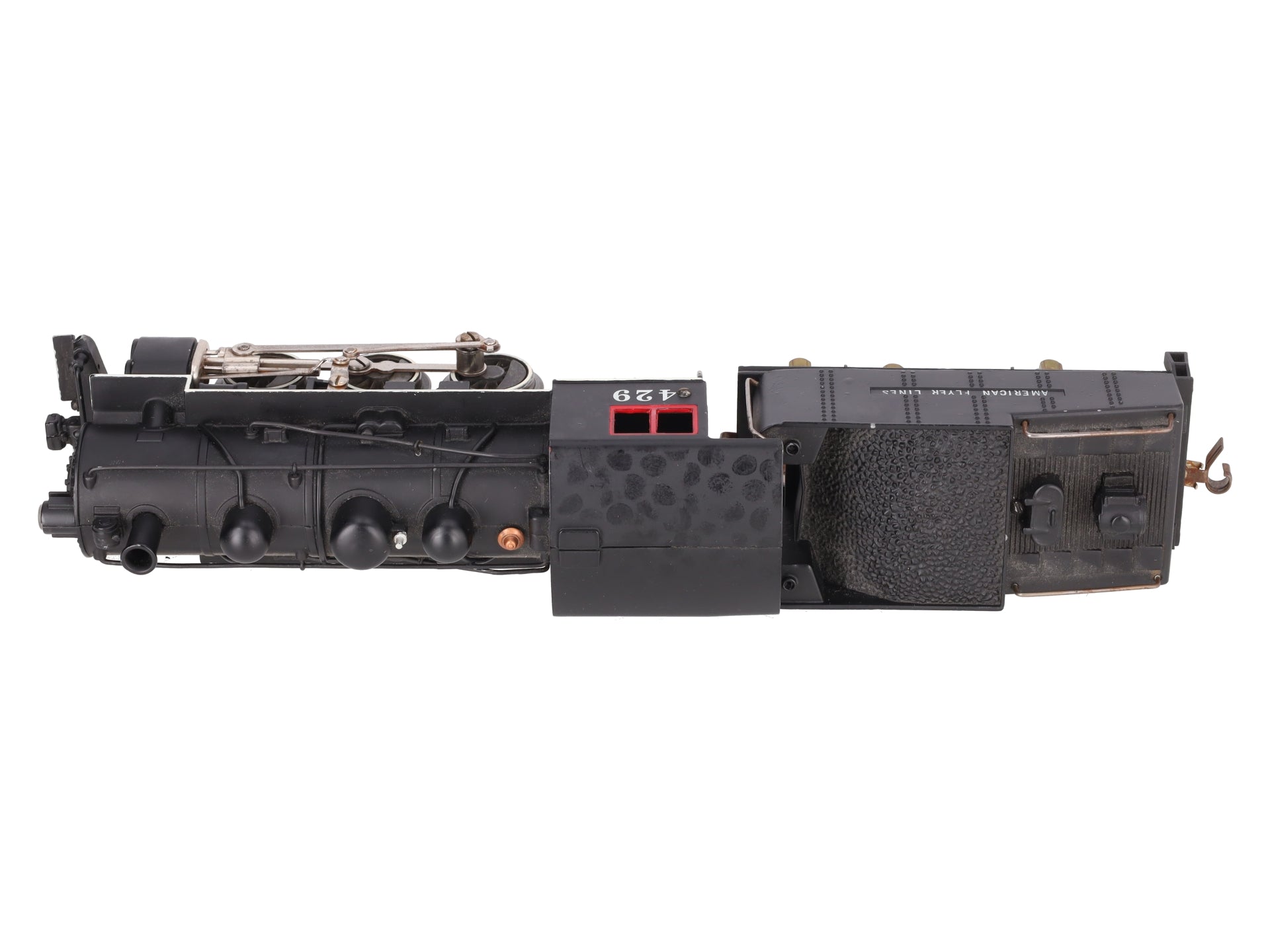 American Flyer 429 Vintage O Gauge 0-6-0 Steam Switcher W/Tender -Repainted