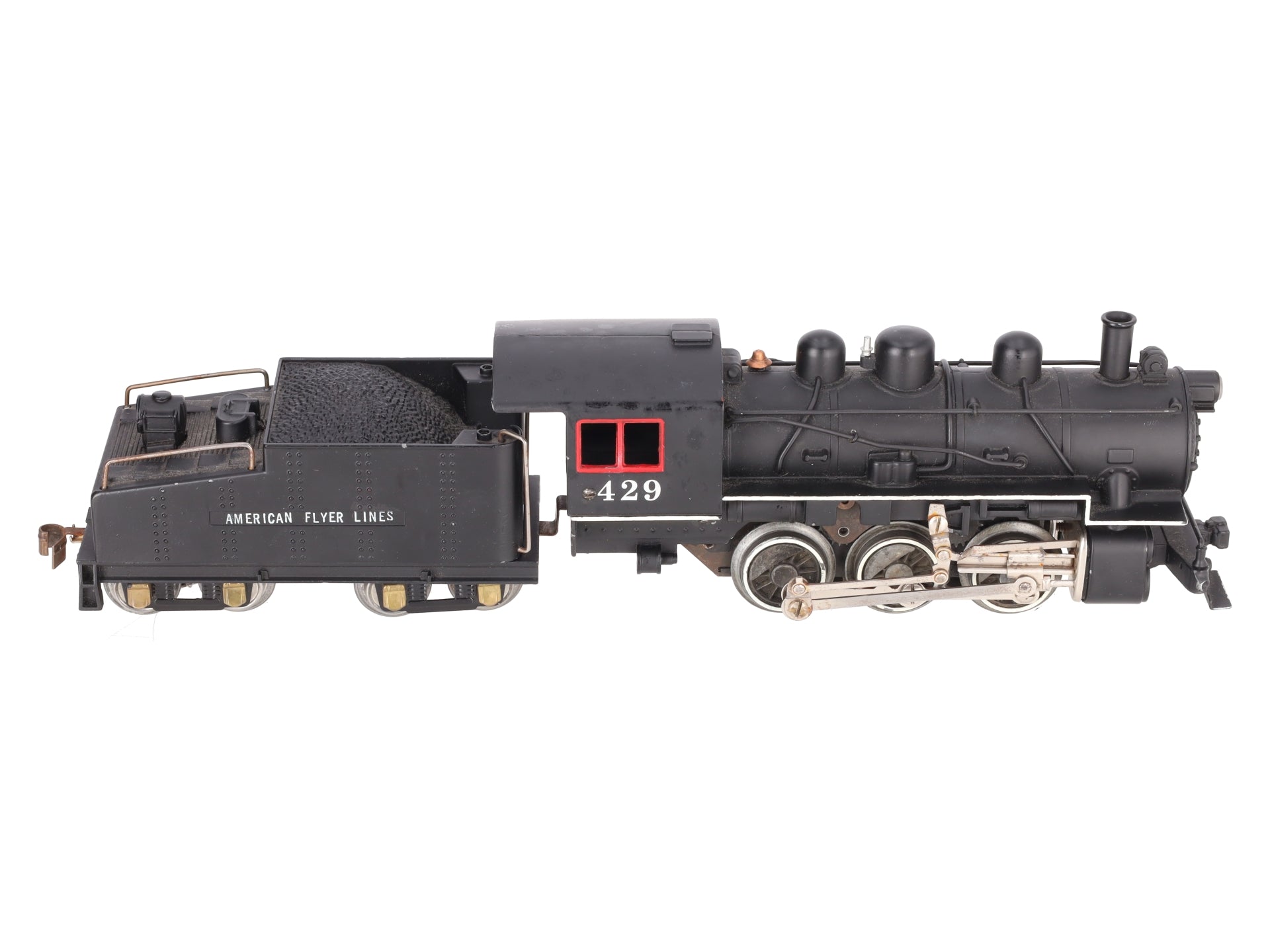 American Flyer 429 Vintage O Gauge 0-6-0 Steam Switcher W/Tender -Repainted
