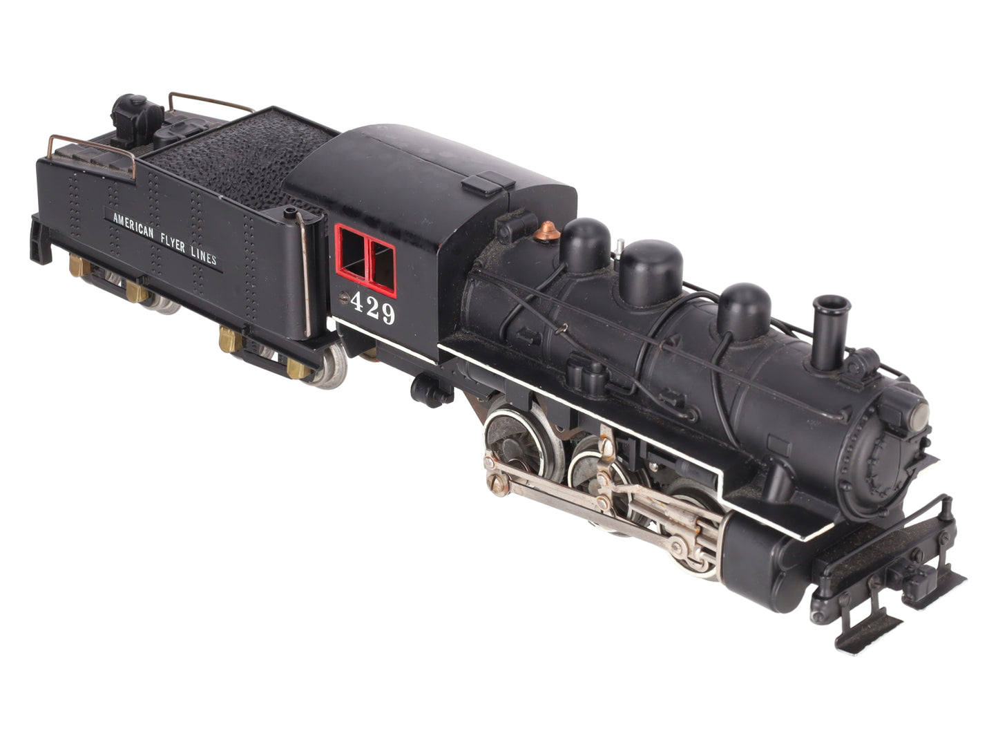 American Flyer 429 Vintage O Gauge 0-6-0 Steam Switcher W/Tender -Repainted