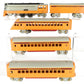 American Flyer 1741RW Vintage O Hiawatha Streamliner Passenger Set - Repainted