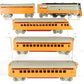 American Flyer 1741RW Vintage O Hiawatha Streamliner Passenger Set - Repainted