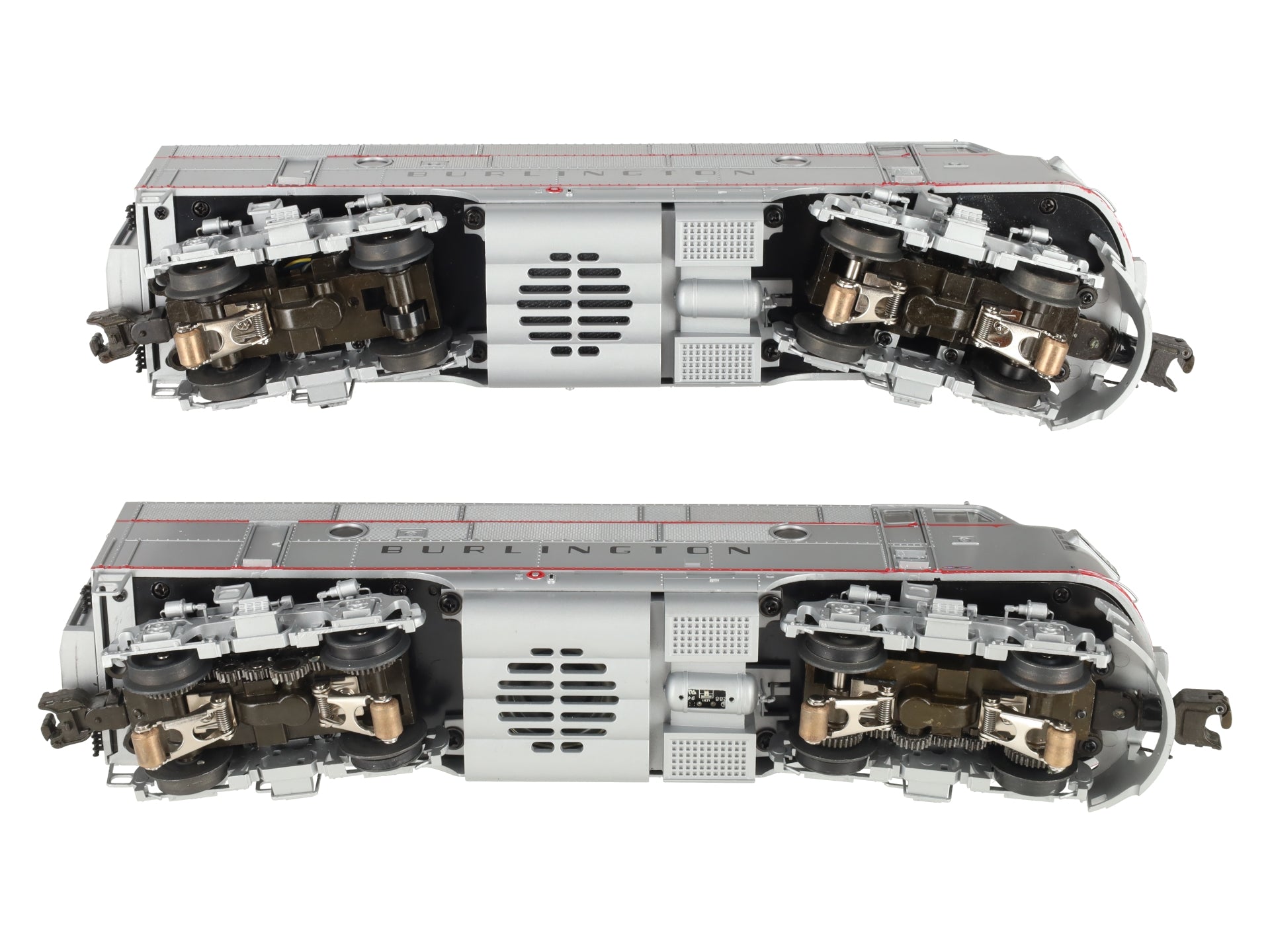Lionel 6-38597 Burlington F3 AA Diesel Locomotive Set #9962-A/9962-C EX/Box