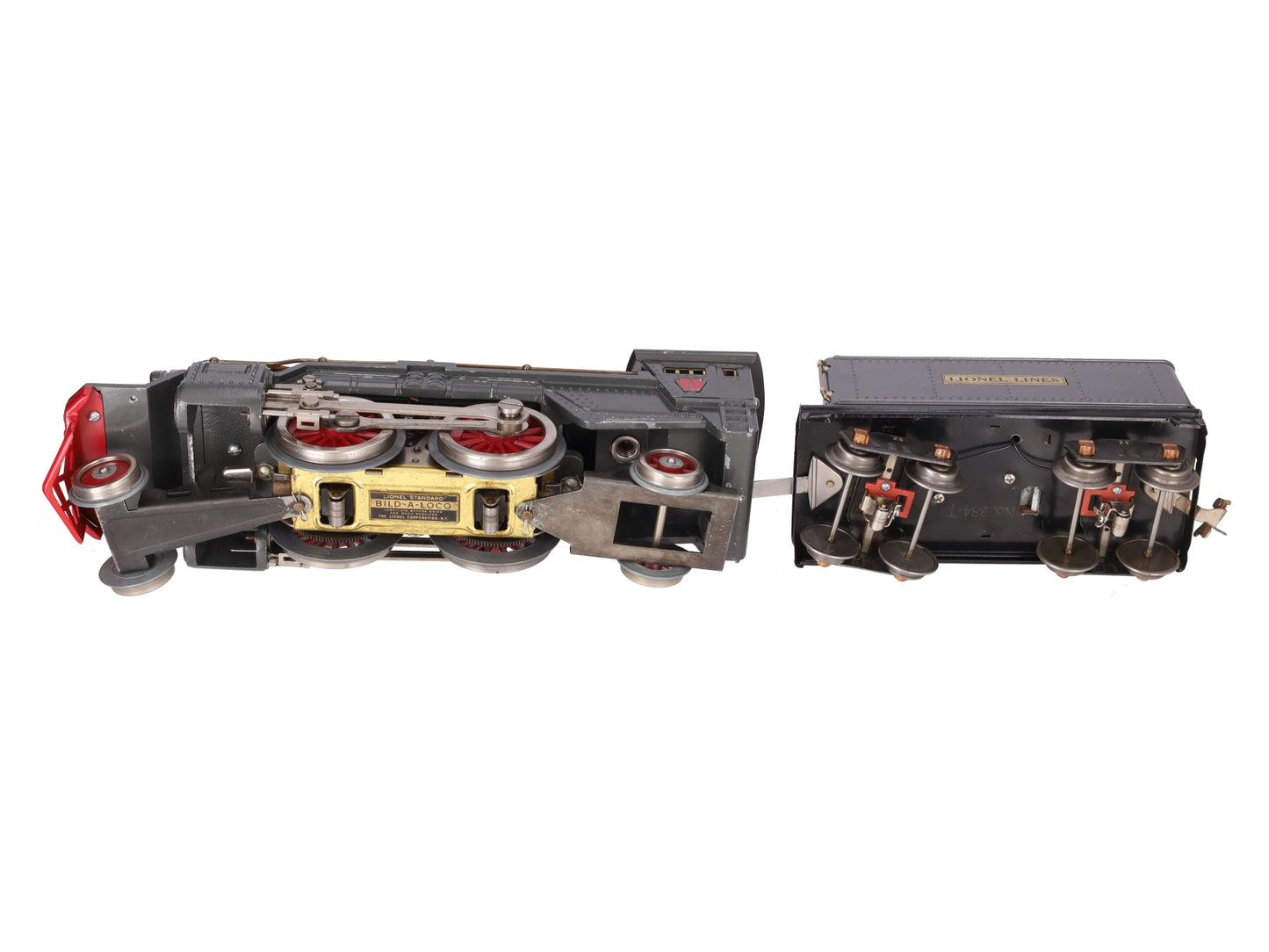 Lionel 385E Vintage Standard Gauge 5626 Steam Locomotive and Tender -Repainted