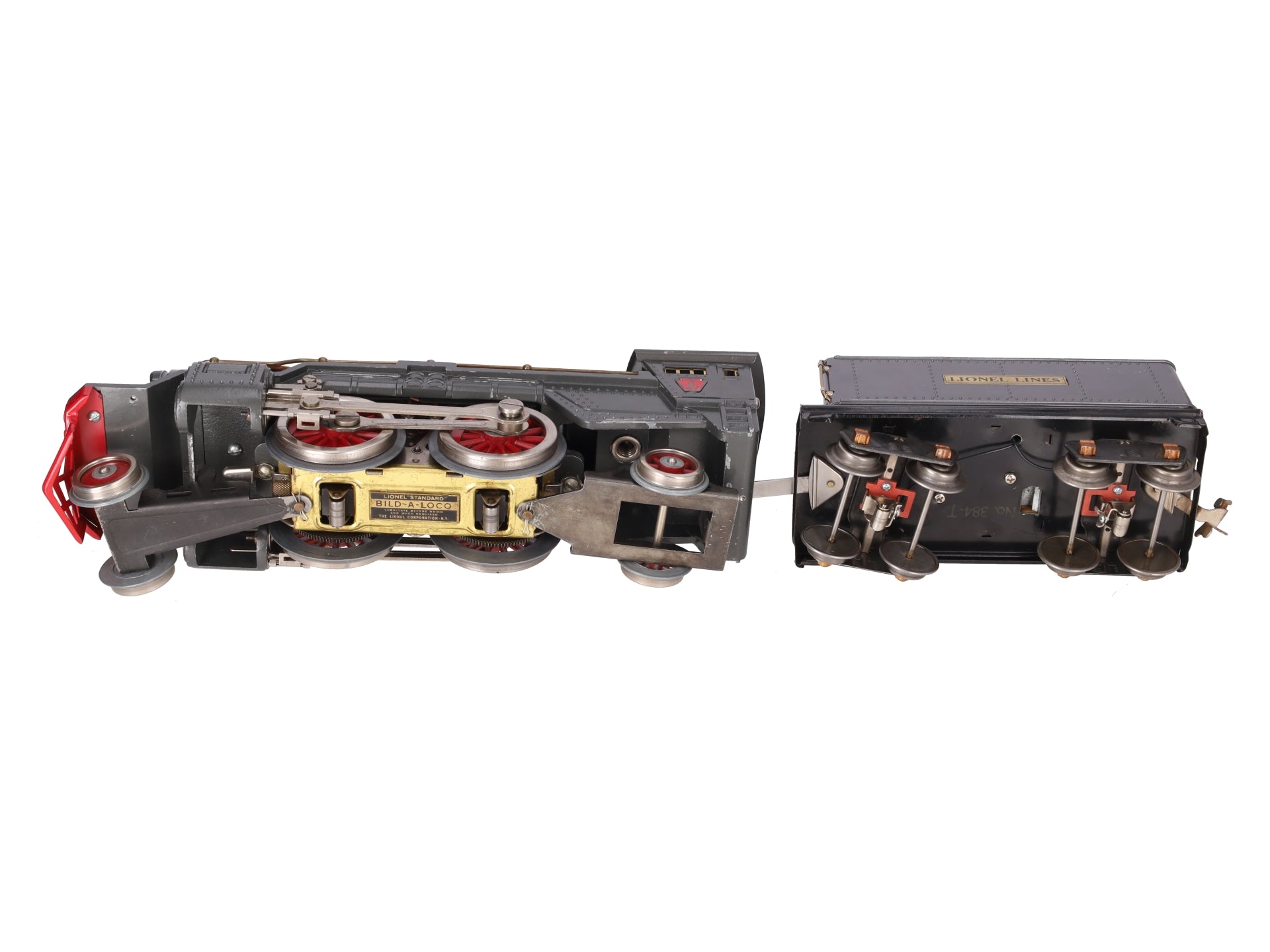 Lionel 385E Vintage Standard Gauge 5626 Steam Locomotive and Tender -Repainted