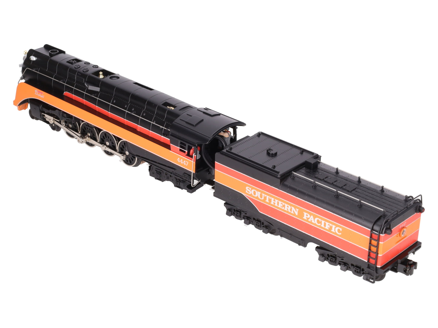 MTH 30-1285-1 O Gauge SP 4-8-4 GS-4 Northern Steam Loco & Tender #4447 w/PS2 VG/Box