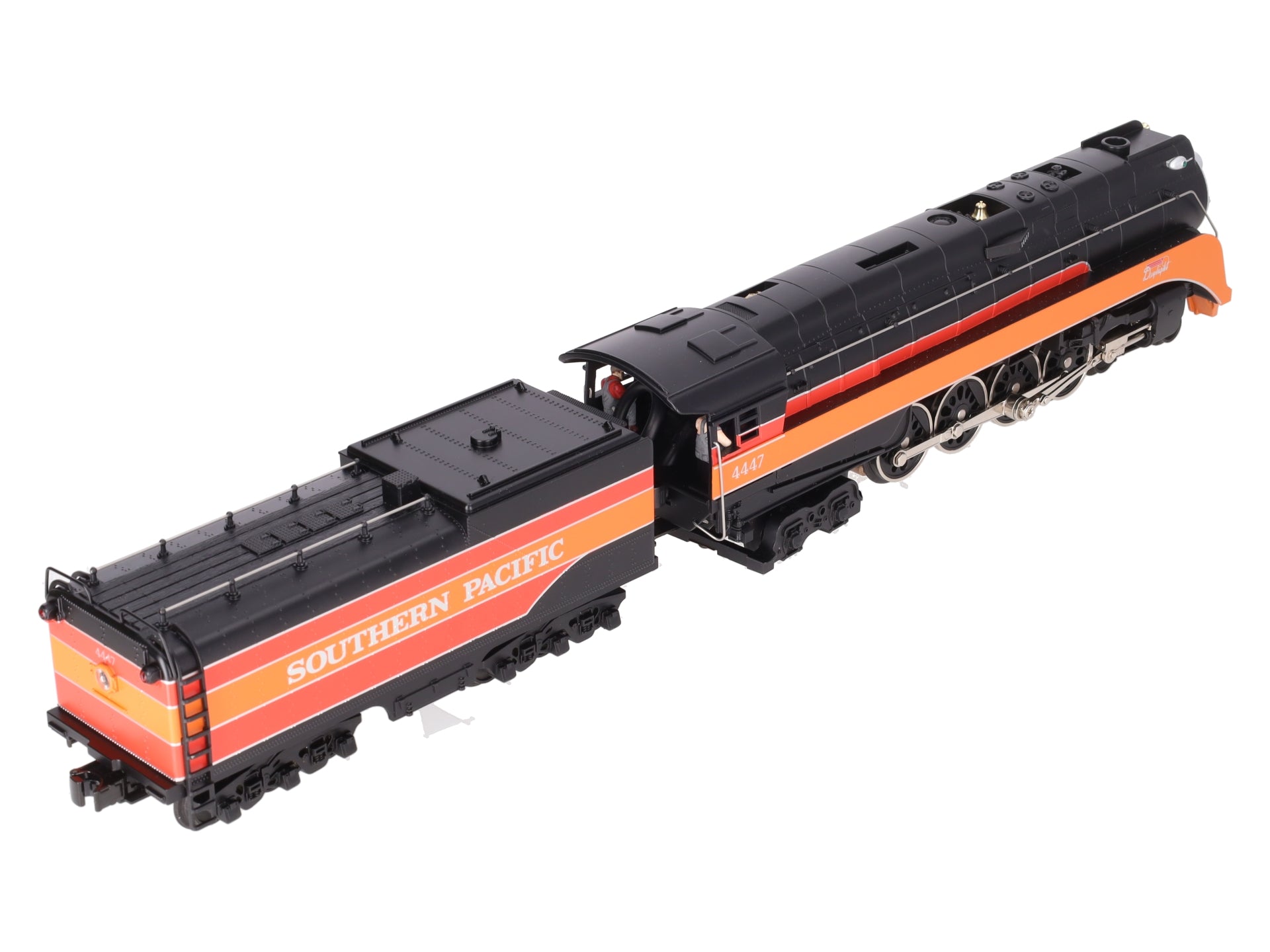 MTH 30-1285-1 O Gauge SP 4-8-4 GS-4 Northern Steam Loco & Tender #4447 w/PS2 VG/Box