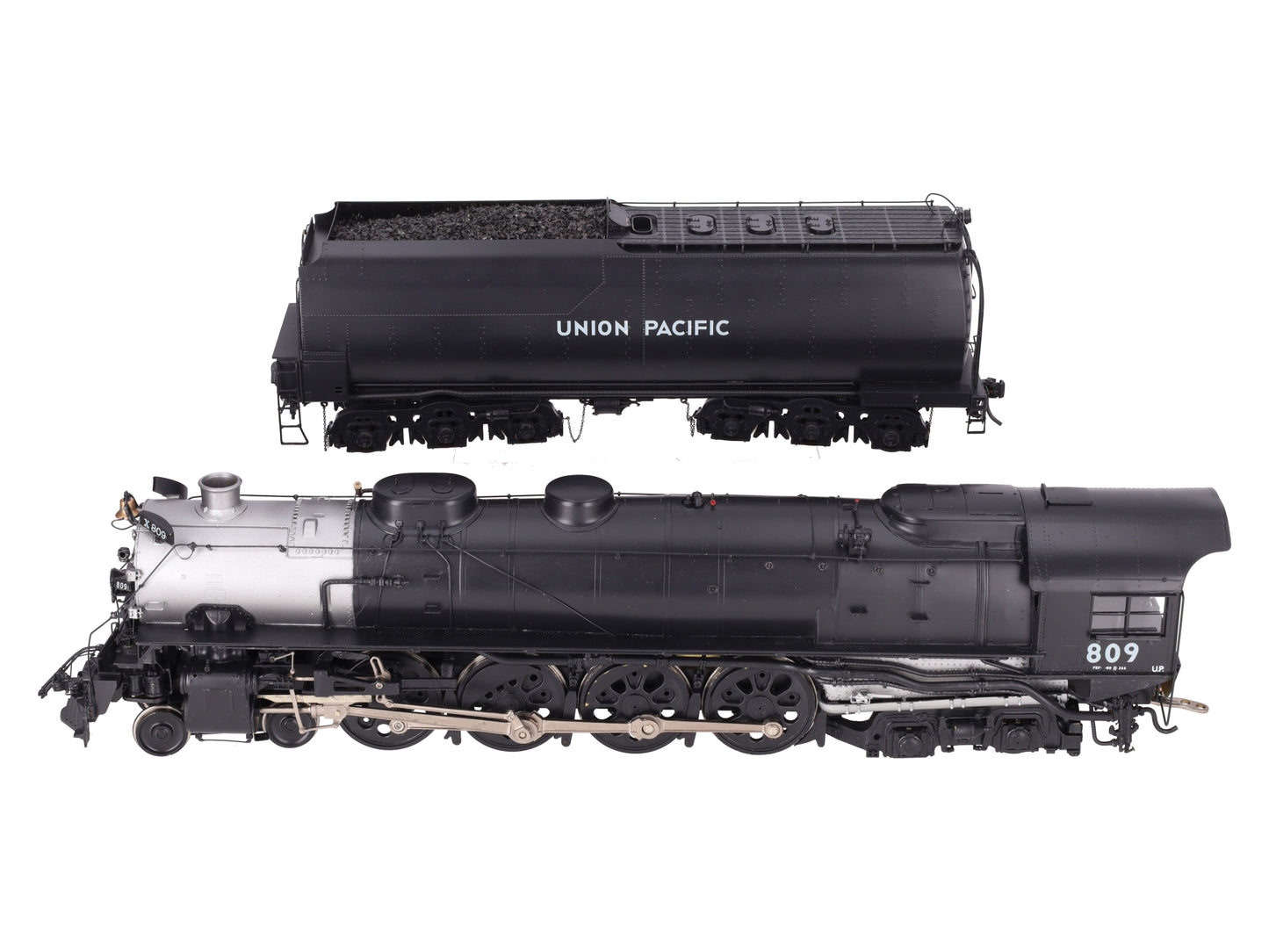 Overland OMI-0129 O Brass UP FEF-1 4-8-4 Steam Loco & Tender #809 - 2-Rail/Box