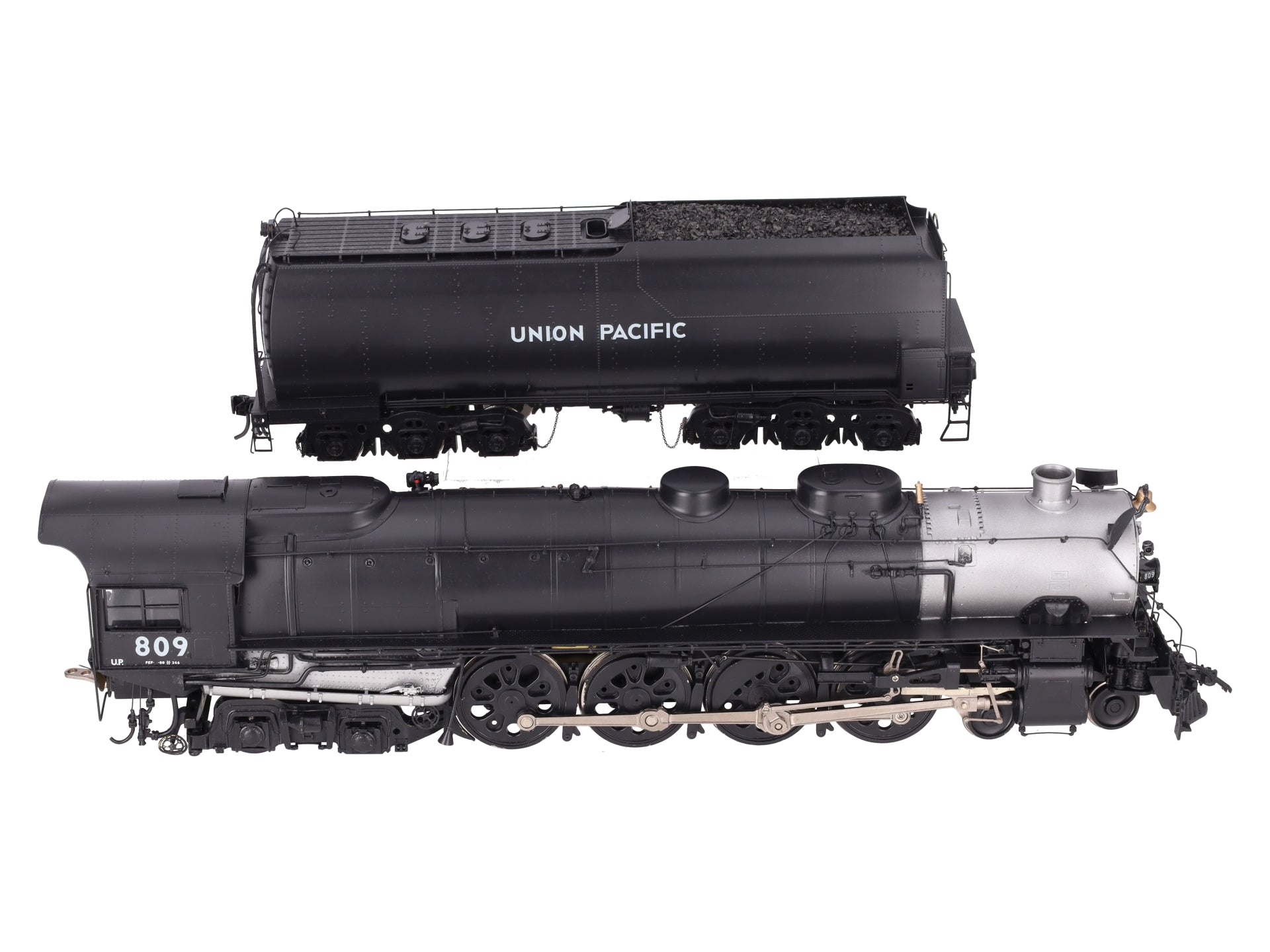 Overland OMI-0129 O Brass UP FEF-1 4-8-4 Steam Loco & Tender #809 - 2-Rail/Box