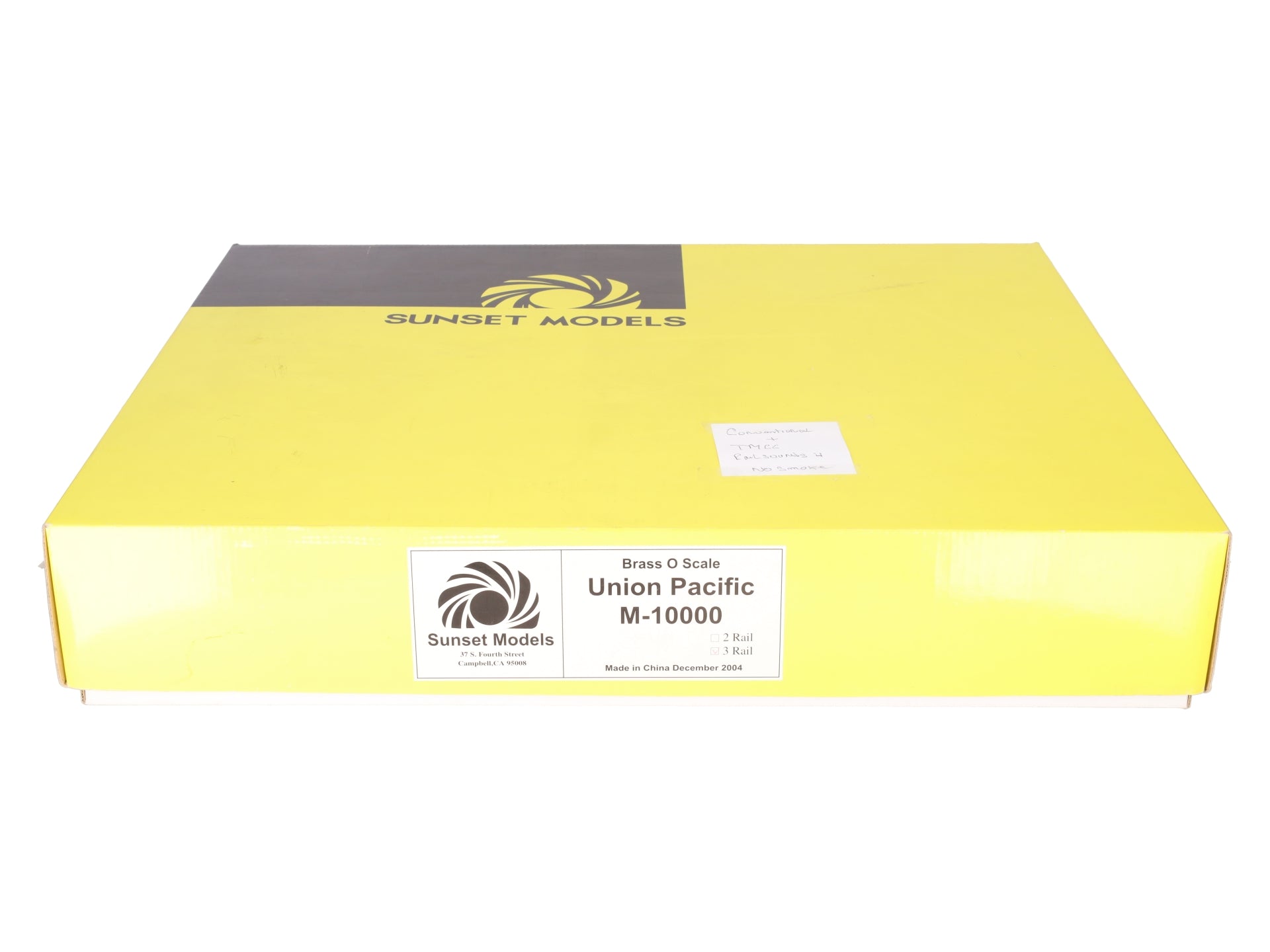 3rd Rail 3RM10K Brass Union Pacific M10000 O Gauge Diesel Passenger Train Set EX/Box