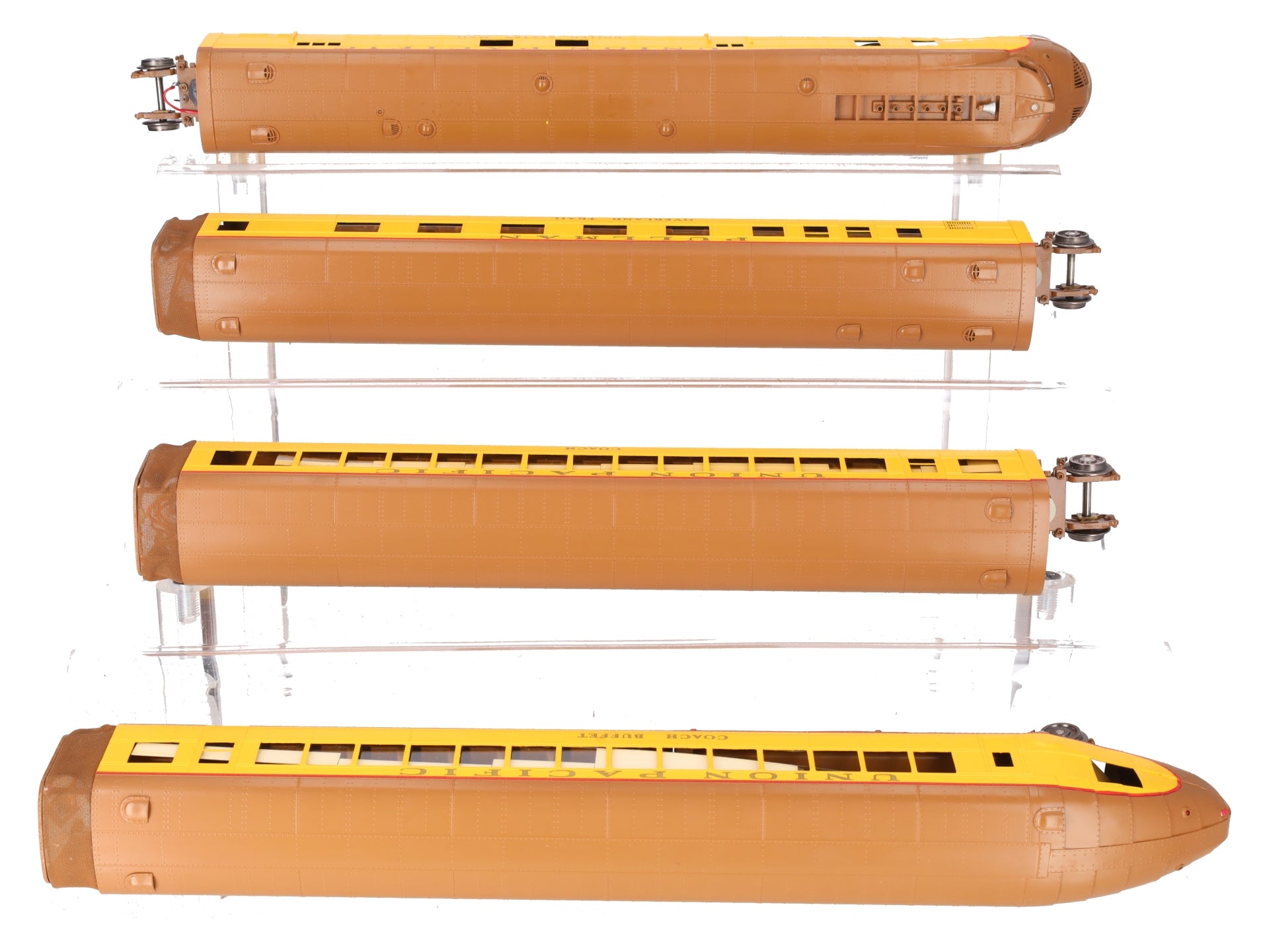 3rd Rail 3RM10K Brass Union Pacific M10000 O Gauge Diesel Passenger Train Set EX/Box