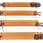 3rd Rail 3RM10K Brass Union Pacific M10000 O Gauge Diesel Passenger Train Set EX/Box