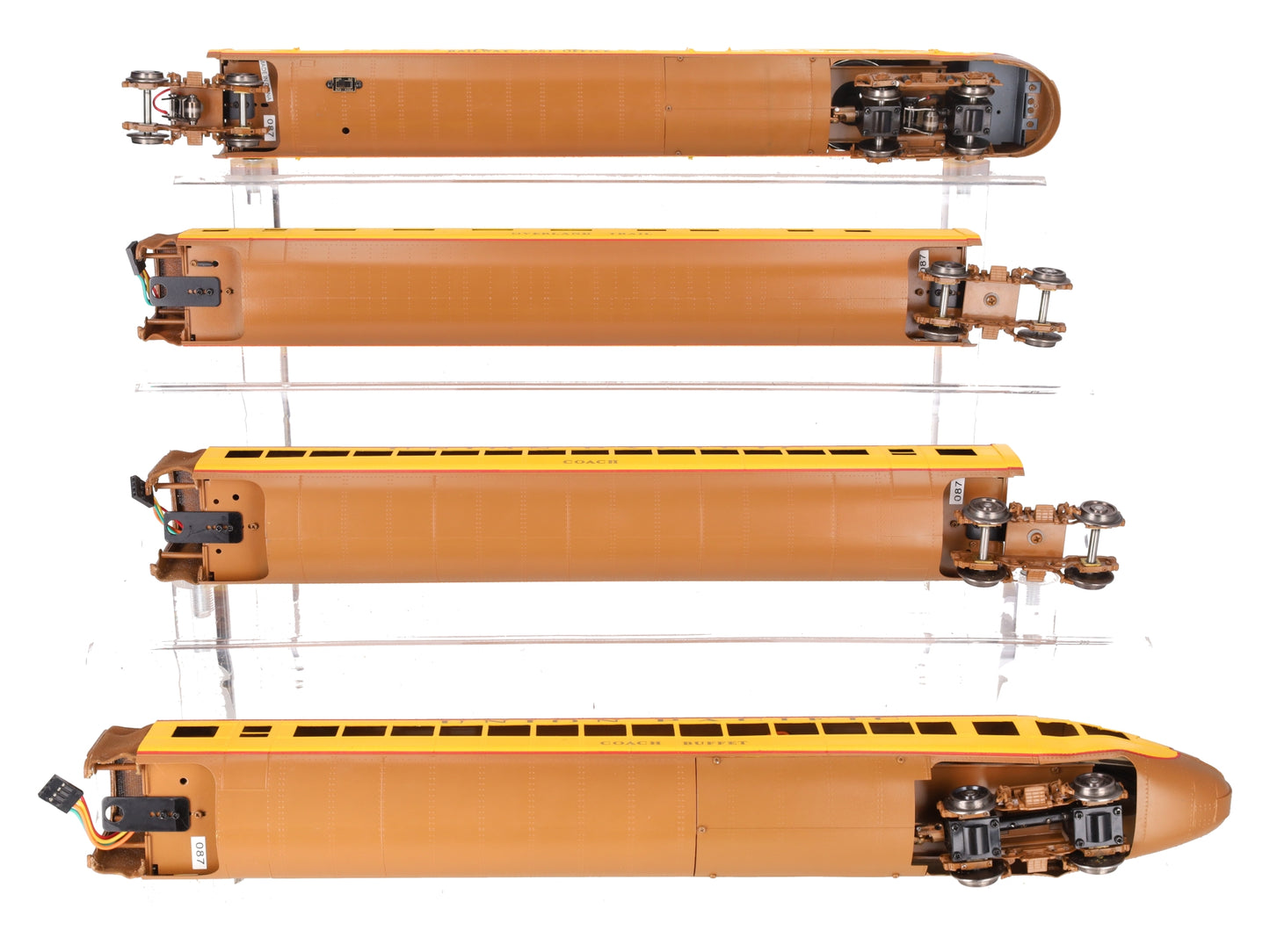 3rd Rail 3RM10K Brass Union Pacific M10000 O Gauge Diesel Passenger Train Set EX/Box