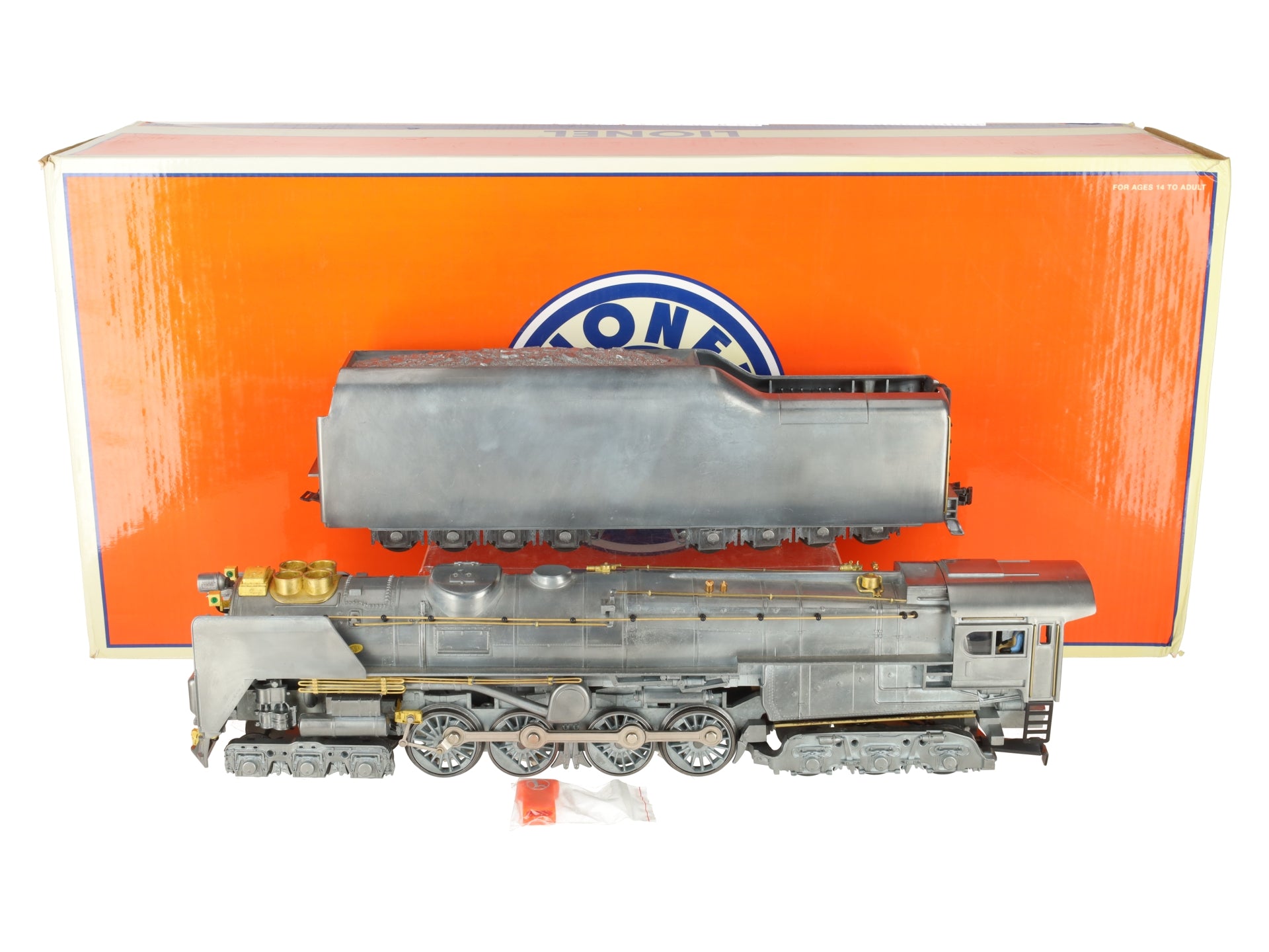 Lionel 6-11415 Undecorated 6-8-6 Legacy S2 Turbine Steam Locomotive EX/Box