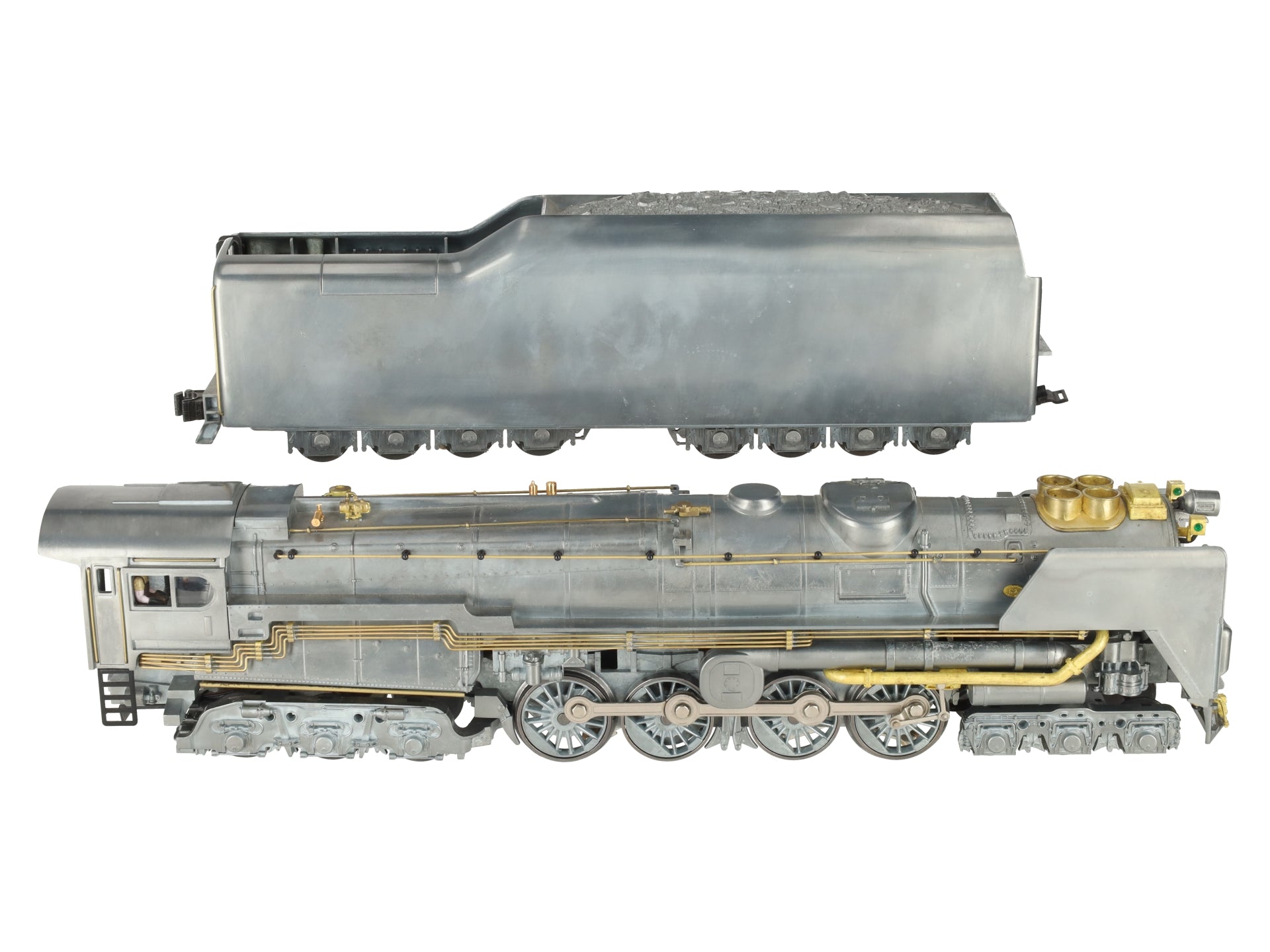 Lionel 6-11415 Undecorated 6-8-6 Legacy S2 Turbine Steam Locomotive EX/Box