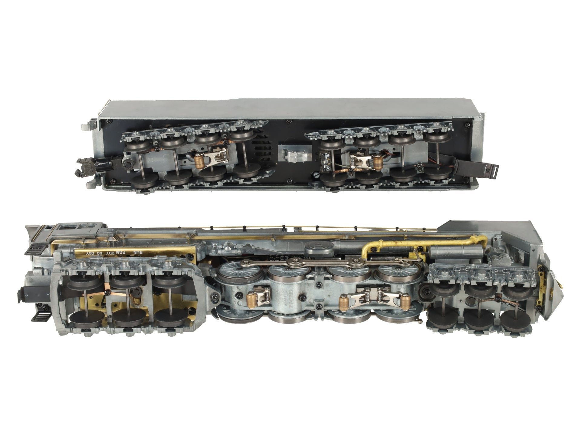 Lionel 6-11415 Undecorated 6-8-6 Legacy S2 Turbine Steam Locomotive EX/Box