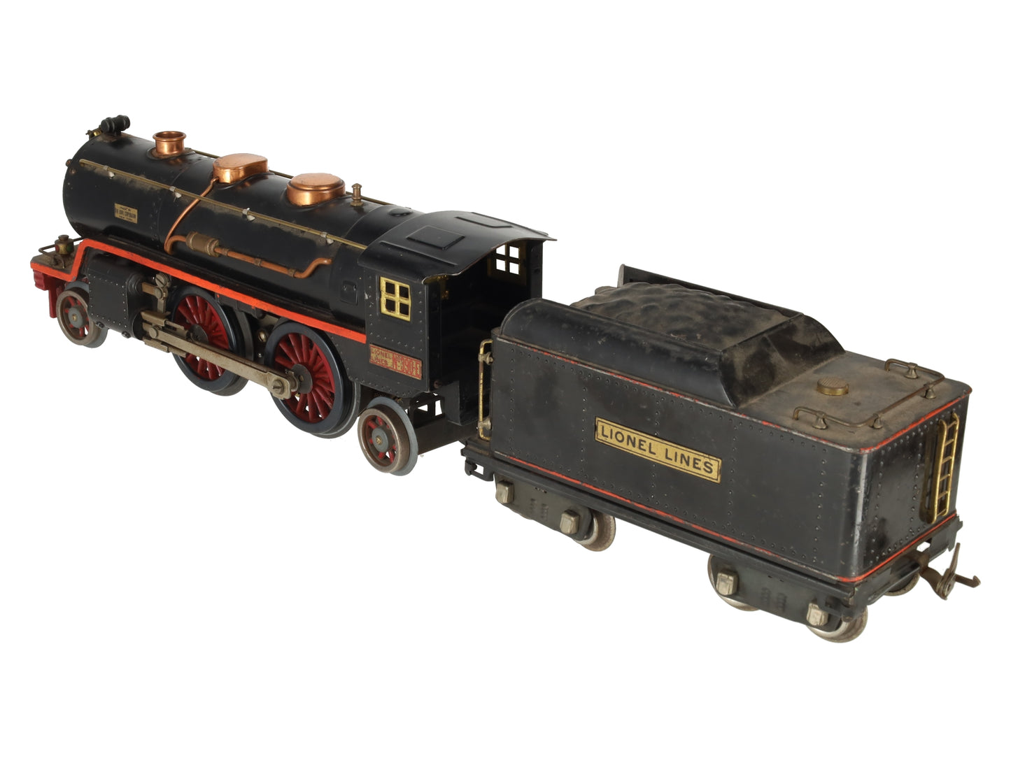 Lionel 390 Vintage Standard Gauge 2-4-2 Steam Locomotive with Tender VG