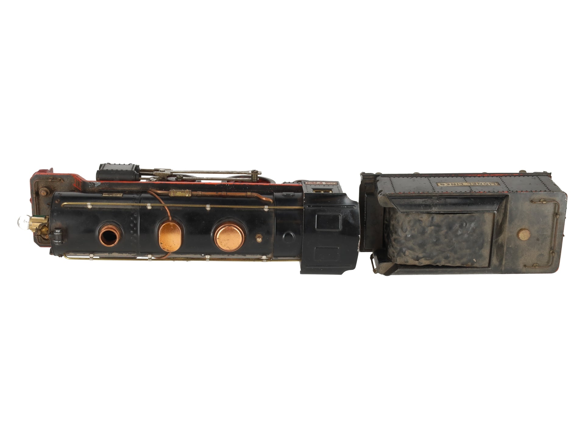 Lionel 390 Vintage Standard Gauge 2-4-2 Steam Locomotive with Tender VG