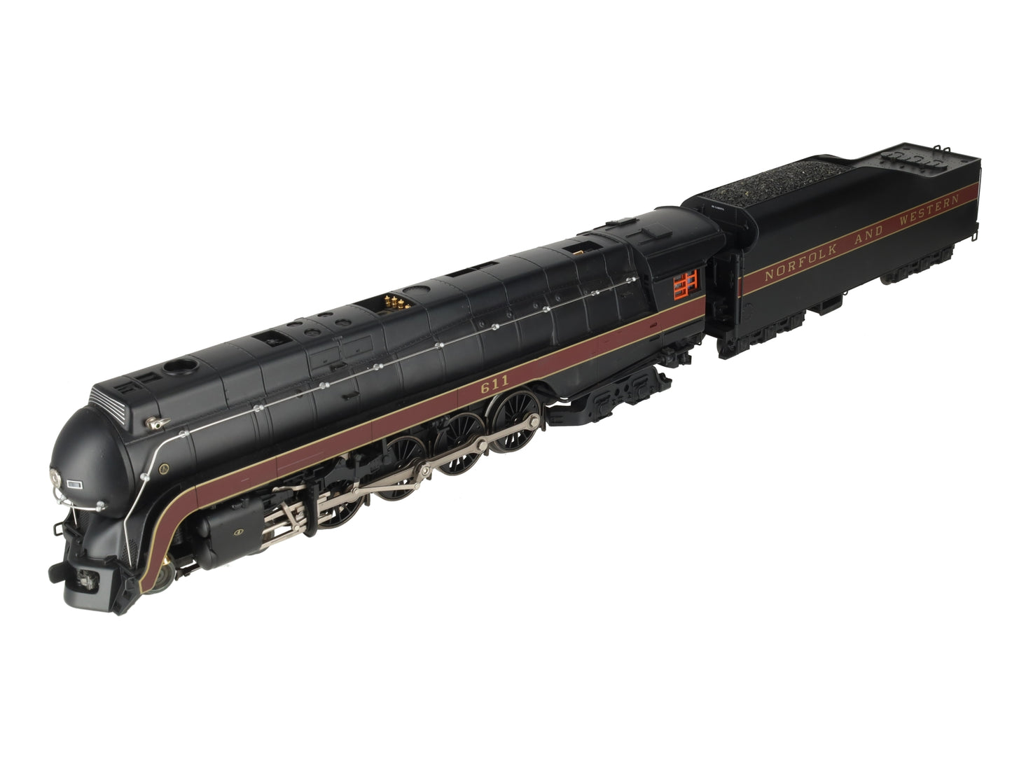 Lionel 6-38095 O Norfolk & Western 4-8-4 J-Class Steam Locomotive & Tender #611 EX/Box