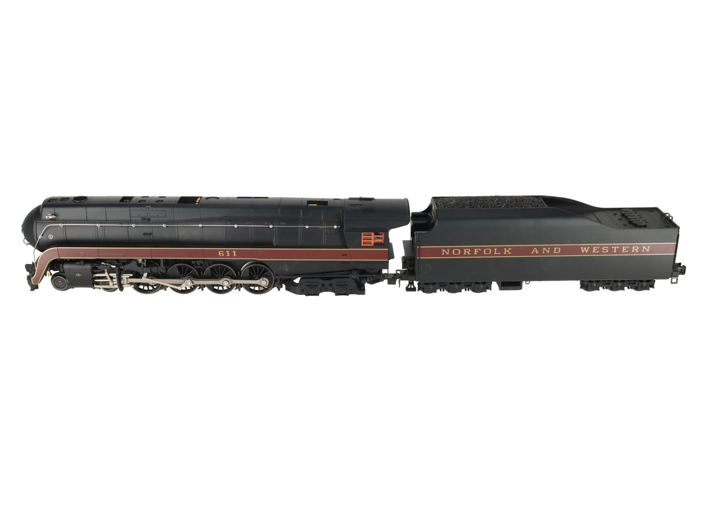 Lionel 6-38095 O Norfolk & Western 4-8-4 J-Class Steam Locomotive & Tender #611 EX/Box