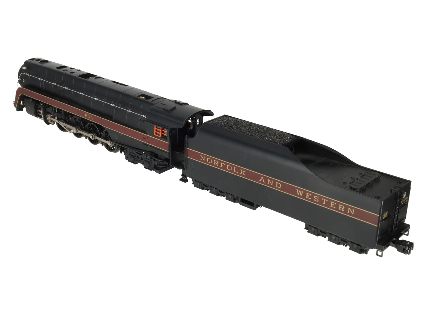Lionel 6-38095 O Norfolk & Western 4-8-4 J-Class Steam Locomotive & Tender #611 EX/Box