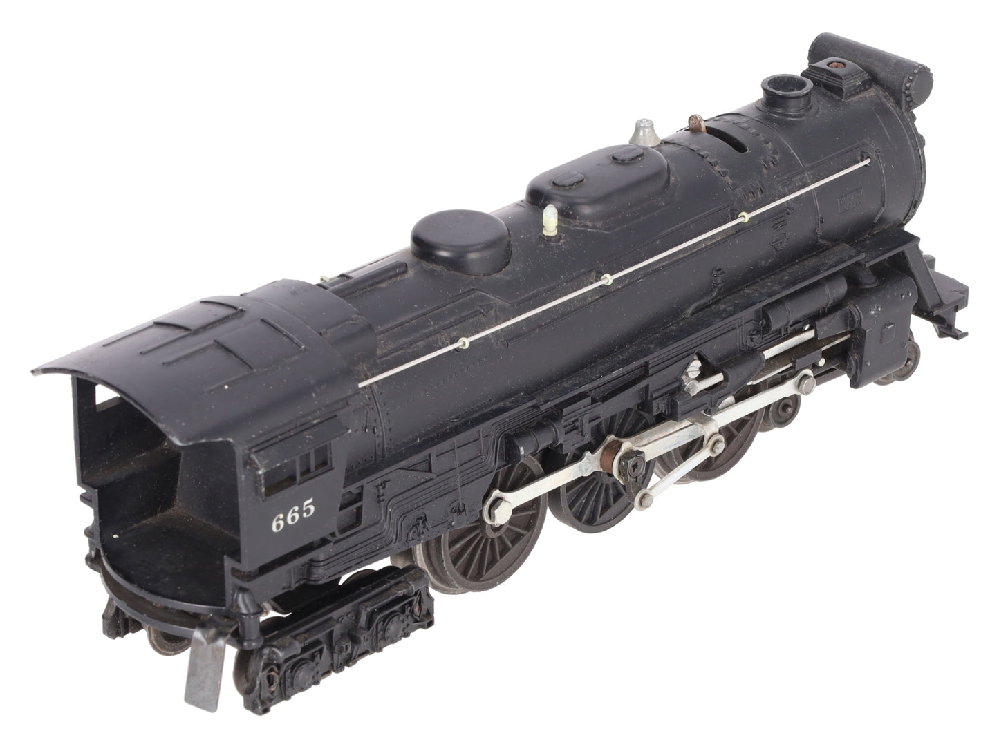 Lionel 665 Vintage O 4-6-4 Steam Locomotive w/ Smoke Chamber VG/Box