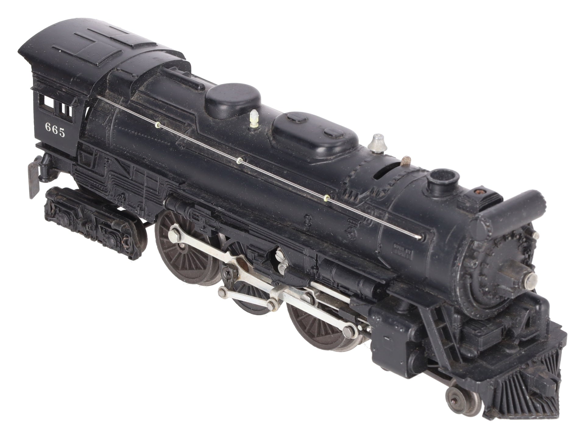 Lionel 665 Vintage O 4-6-4 Steam Locomotive w/ Smoke Chamber VG/Box