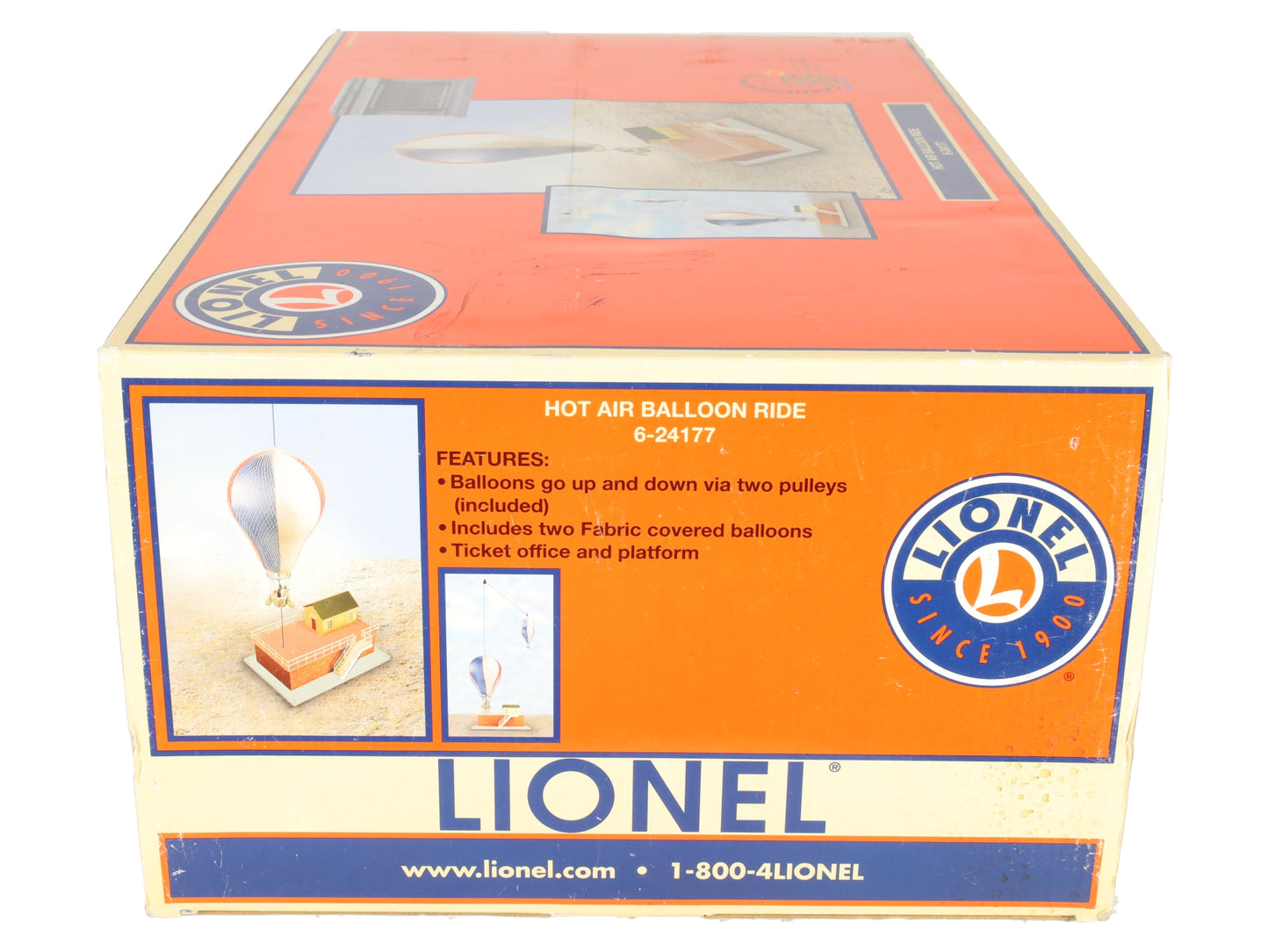Lionel 6-24177 O Gauge Hot Air Balloon Ride EX/Box