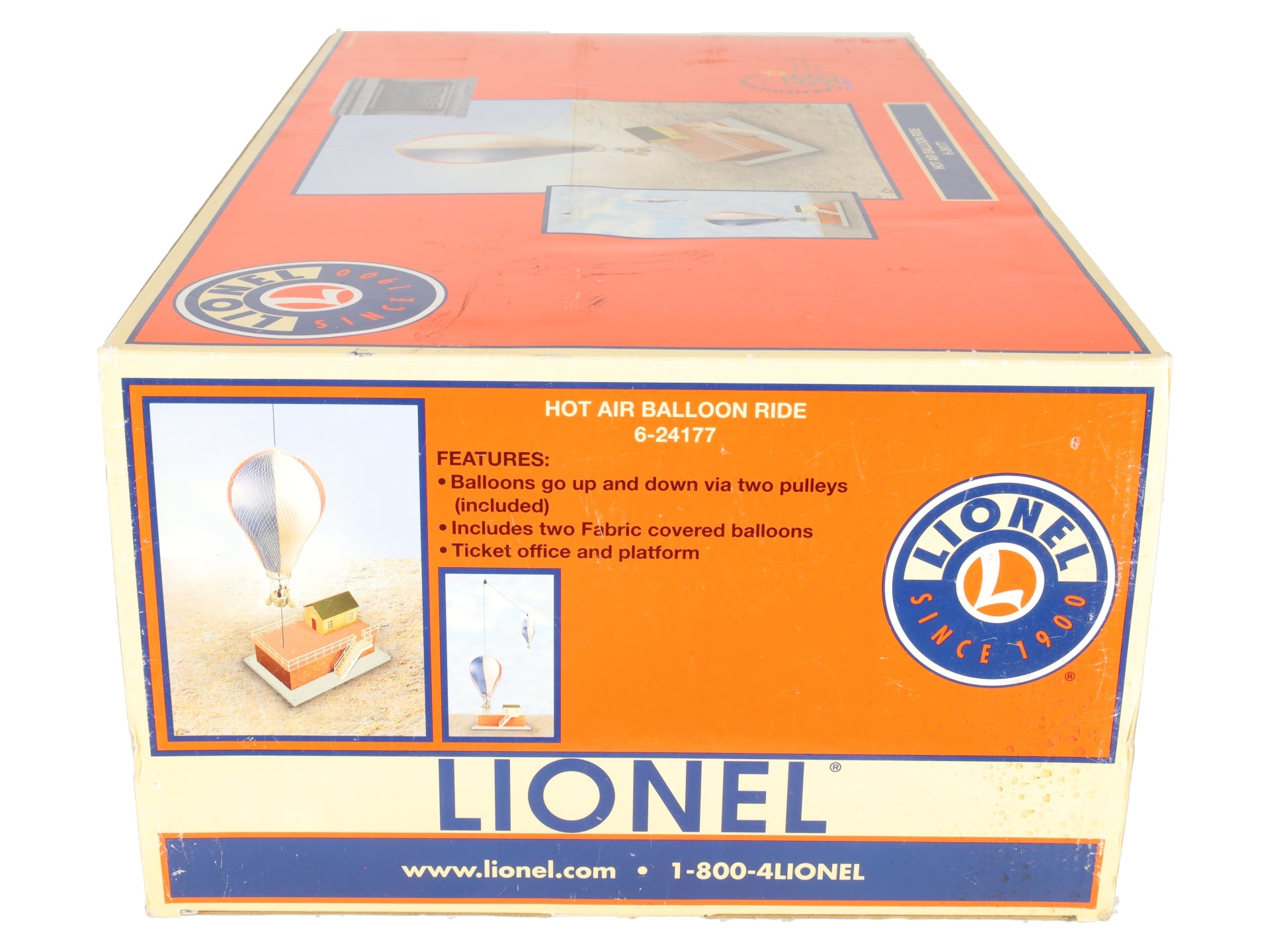 Lionel 6-24177 O Gauge Hot Air Balloon Ride EX/Box