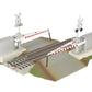 Lionel 6-12062 O Grade Crossing With Gates & Flashers EX/Box